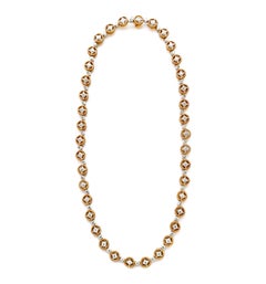 Vitolo - Collier étrusque en or 18 carats avec diamants