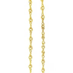 18 Karat Gold Handmade Chain