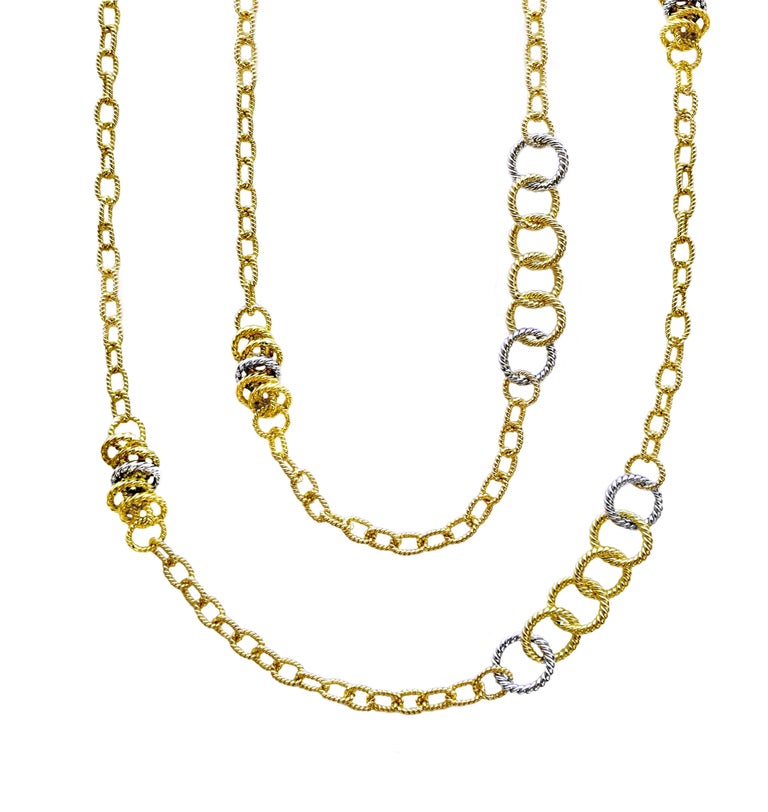 Vitolo 18 Karat Gold Handmade Chain