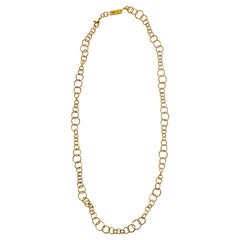 Handgefertigte Kette aus 18 Karat Gold von Vitolo
