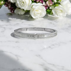 Pulsera de diamantes Vitolo de oro blanco de 18 quilates