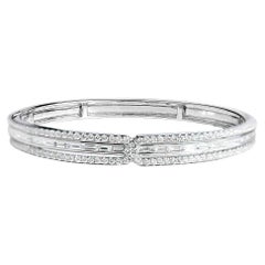 Pulsera de diamantes Vitolo de oro blanco de 18 quilates