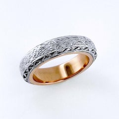 Vitolo Graffiato Finition en or 18 carats et diamants