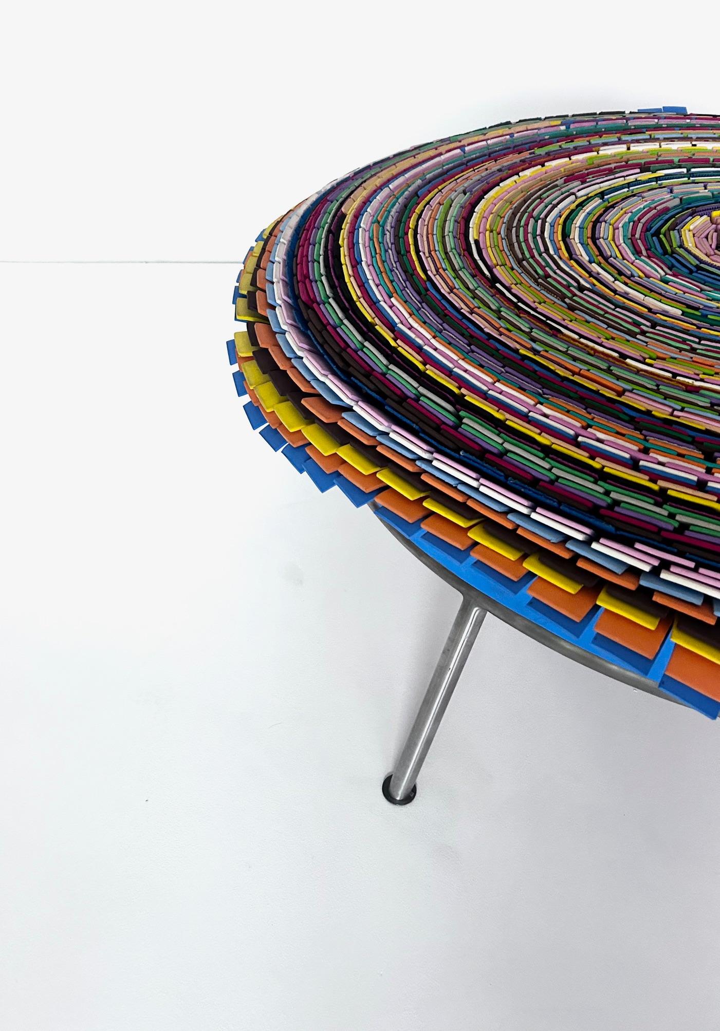 Vitoria Regia Stool by Humberto & Fernando Campana for Estudio Campana, 2002 In Good Condition For Sale In PARIS, FR