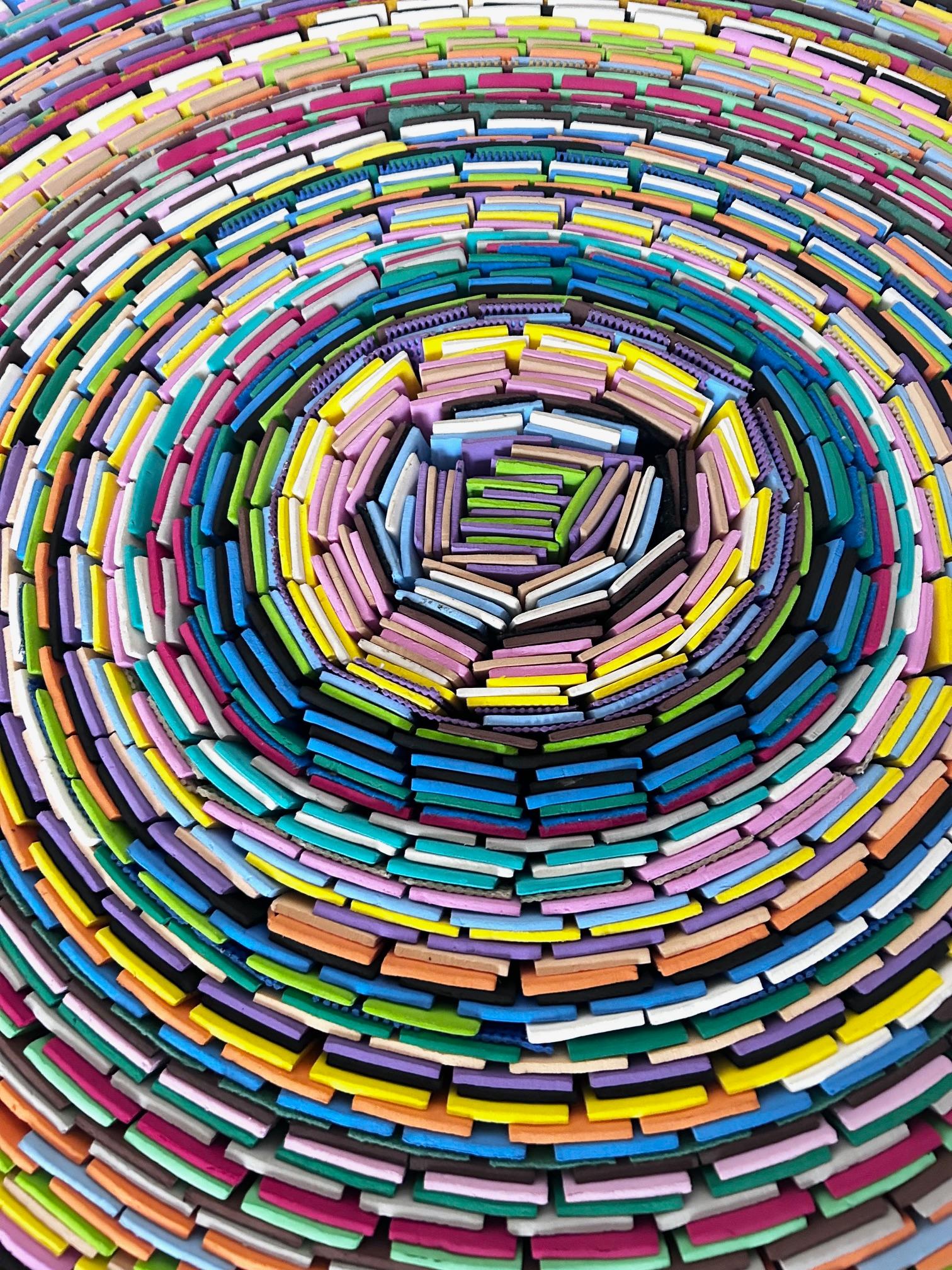 Fabric Vitoria Regia Stool by Humberto & Fernando Campana for Estudio Campana, 2002 For Sale