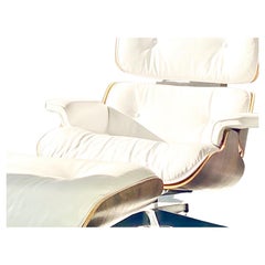 Chaise Longue et Pouf Eames Vitra 671 Design Charles and Ray Eames