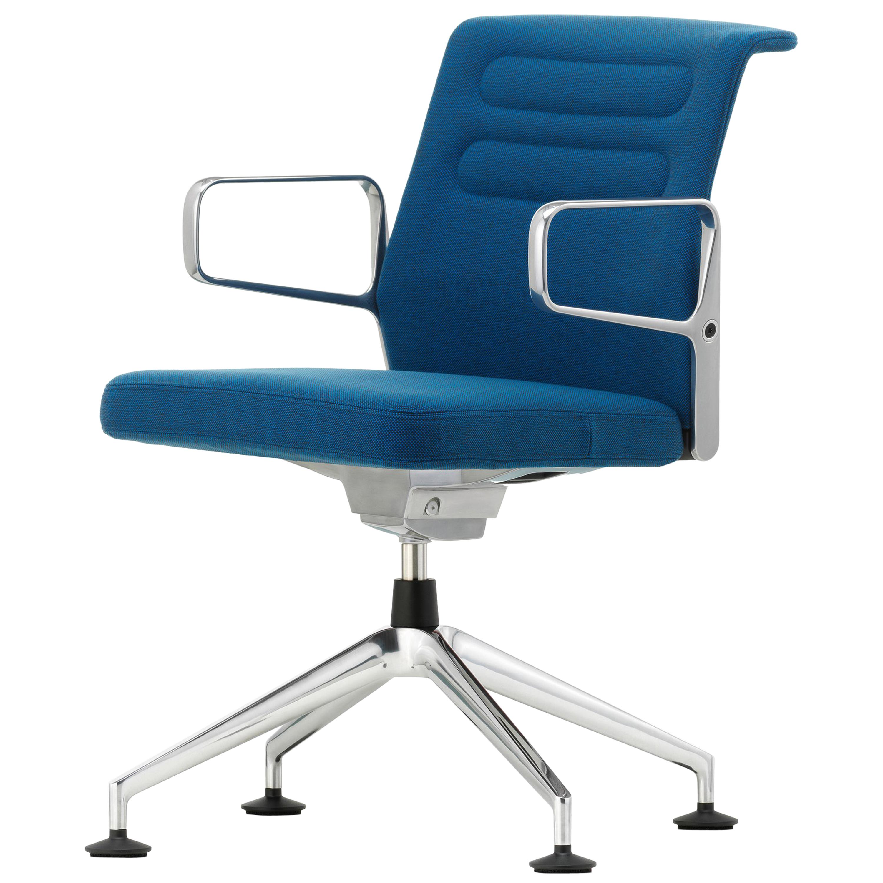 Vitra Ac 5 Meet Chair in Blue & Coconut Plano by Antonio Citterio For Sale