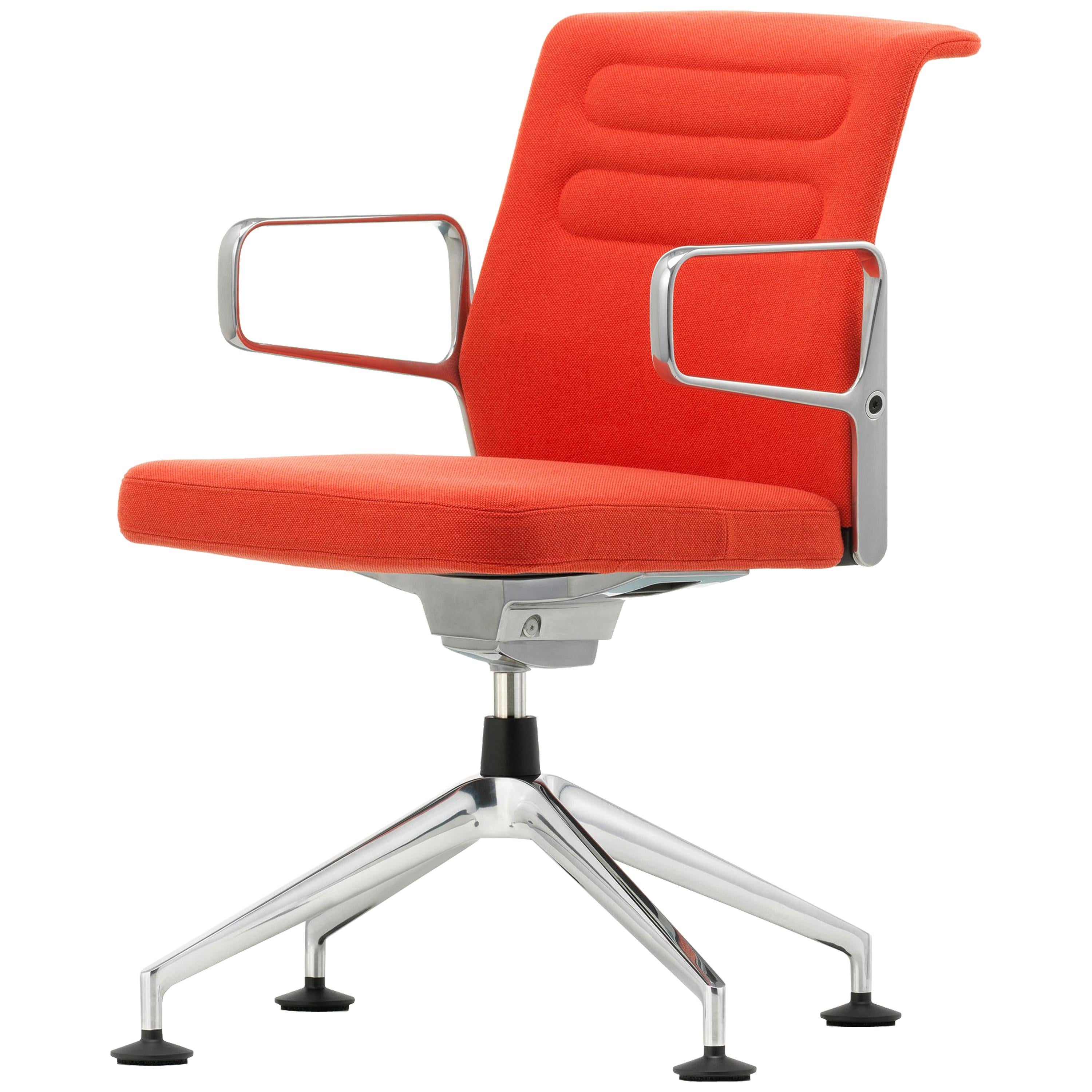 Vitra AC 5 Meet Chair in Orange Plano by Antonio Citterio For Sale