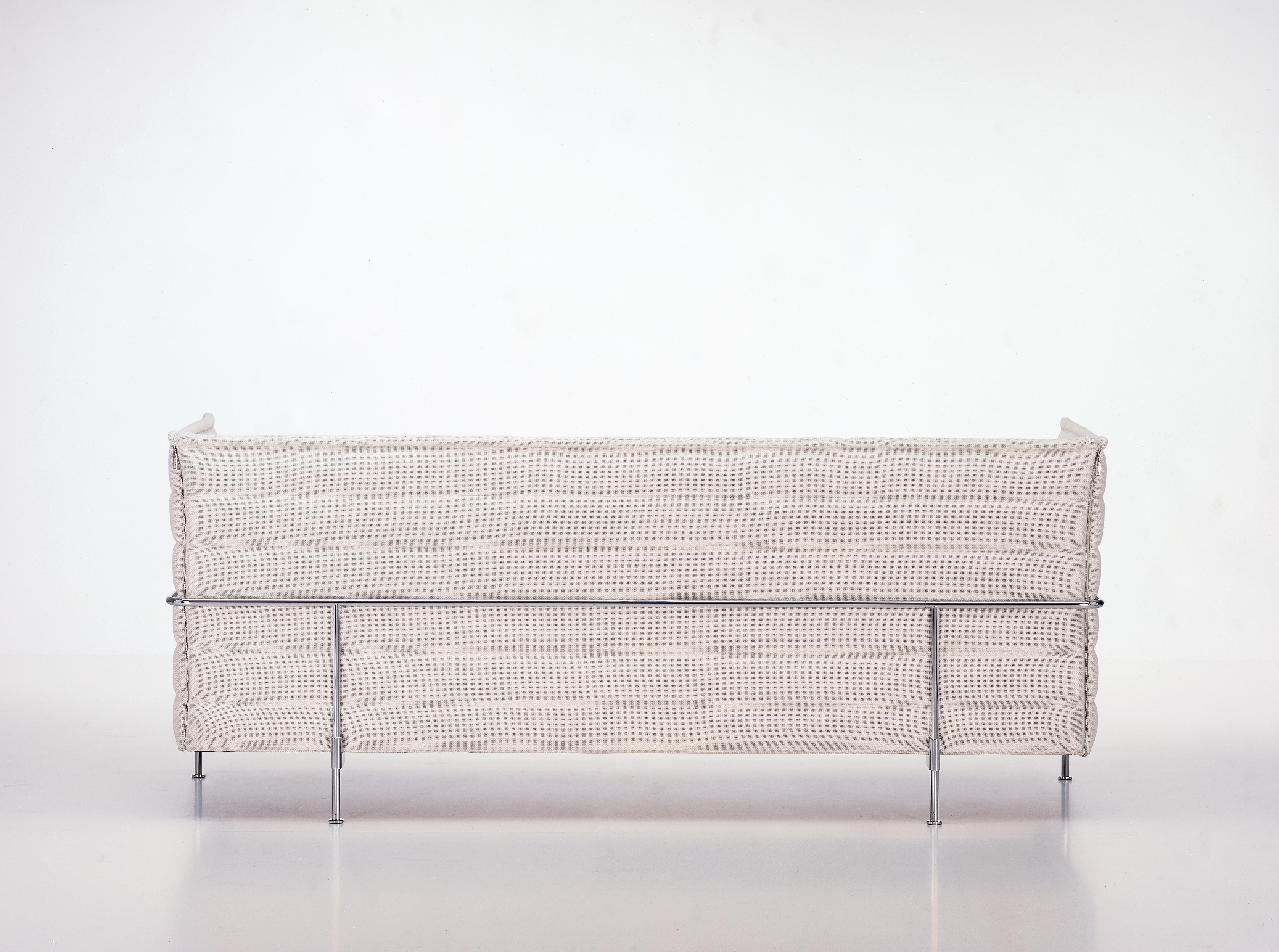 Vitra Alcove 3-Seater Sofa in Ivory Laser by Ronan & Erwan Bouroullec (Moderne) im Angebot