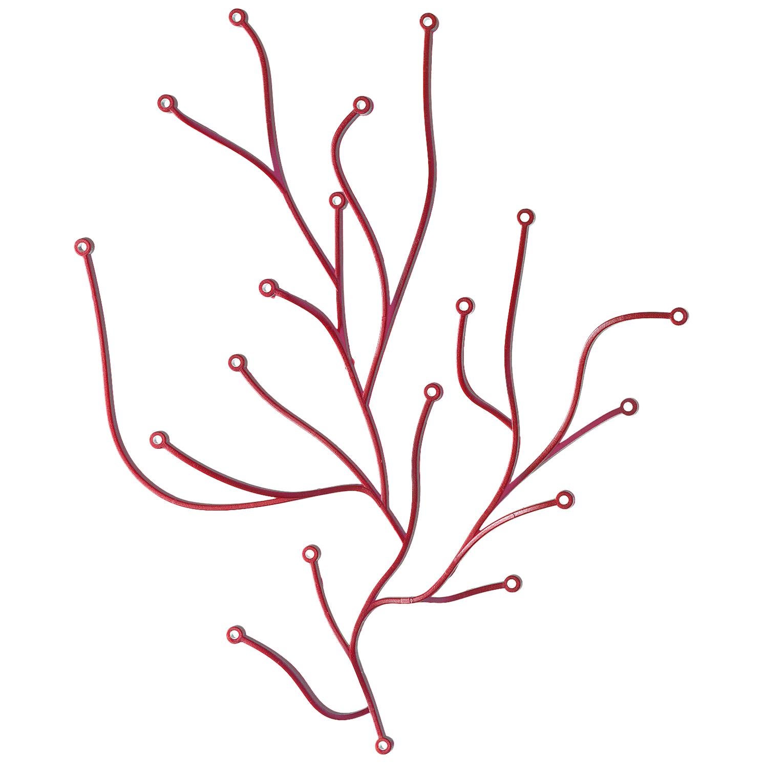 Vitra Algue en rouge de Ronan & Erwan Bouroullec - Ensemble de 25 pièces en vente
