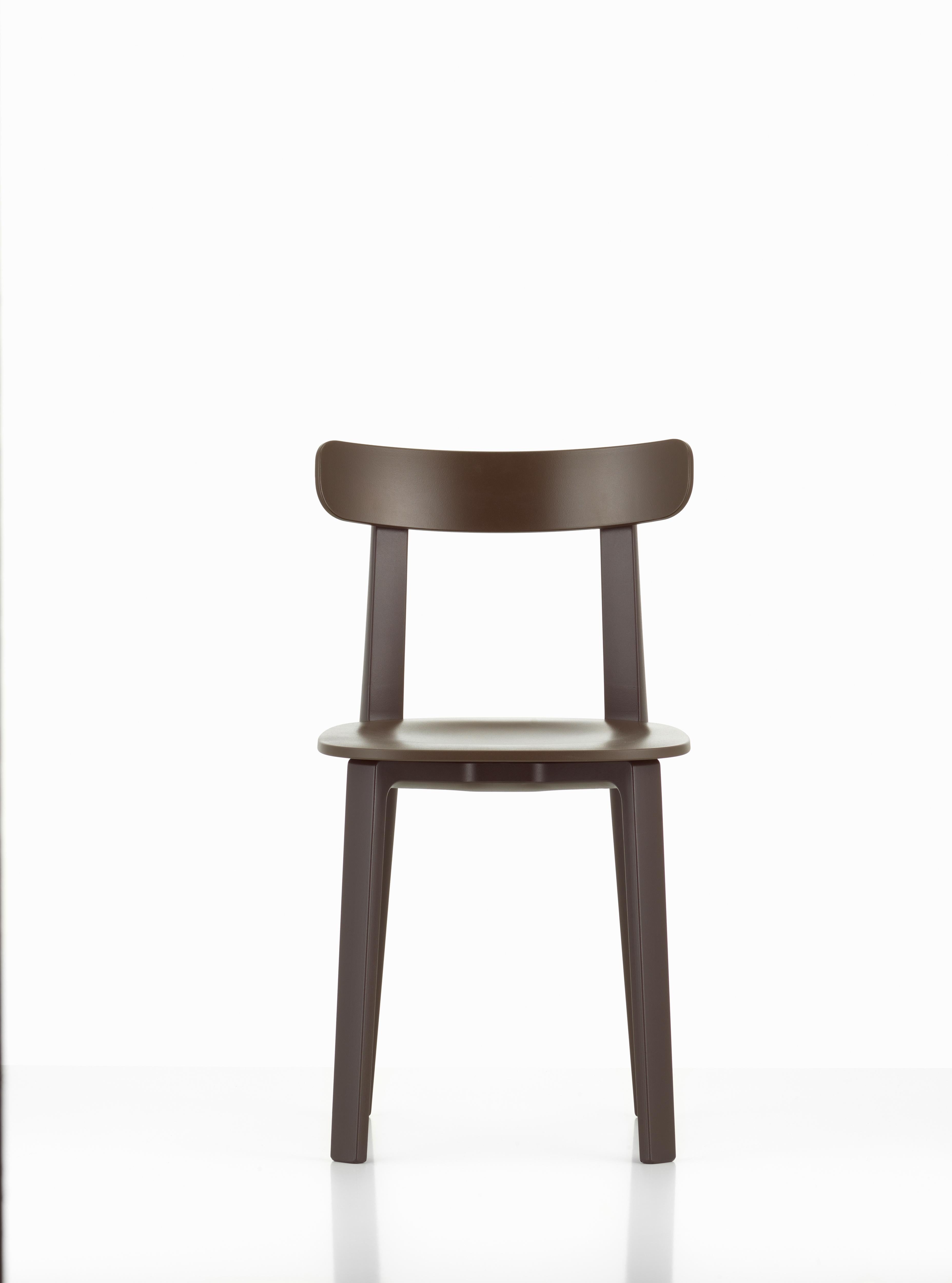 These products are only available in the United States.

At first glance, the all plastic chair is reminiscent of the simple, classic wooden chairs that have been familiar in Europe for many decades. Utilizing a new material, the chair represents a