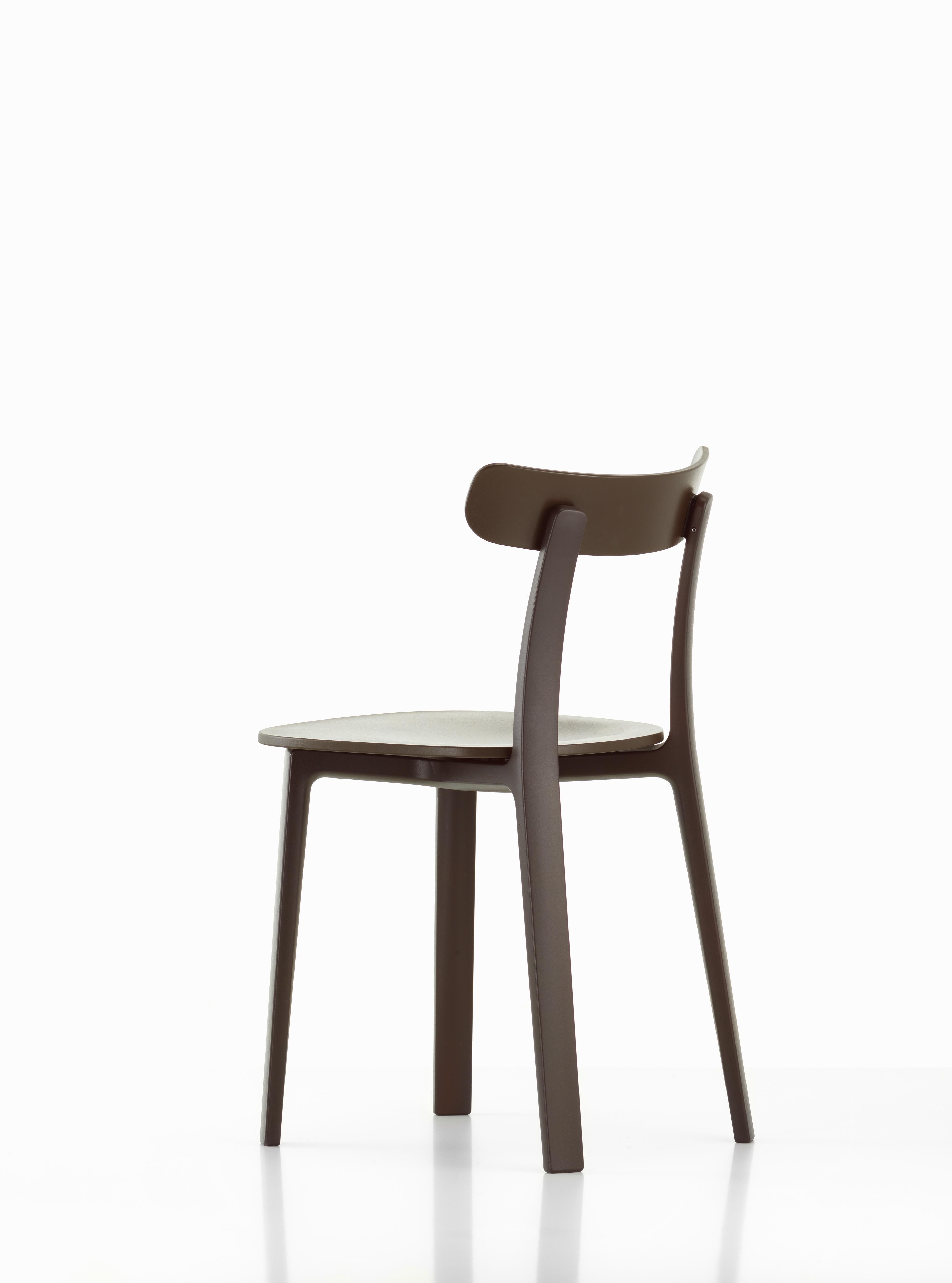 Vitra All Plastic Chair in Brown Two-Tone by Jasper Morrison (Schweizerisch) im Angebot
