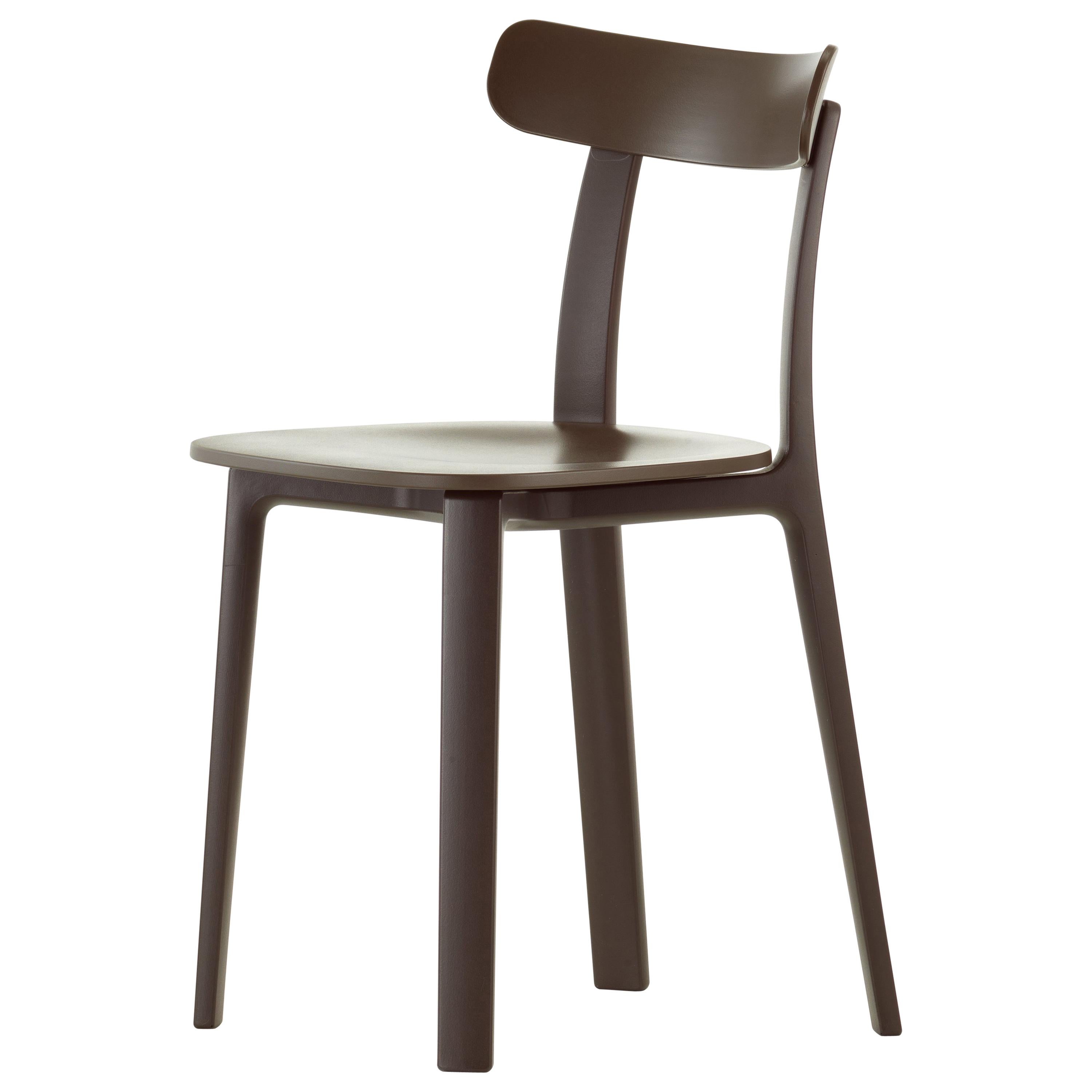 Vitra All Plastic Chair in Brown Two-Tone by Jasper Morrison For Sale