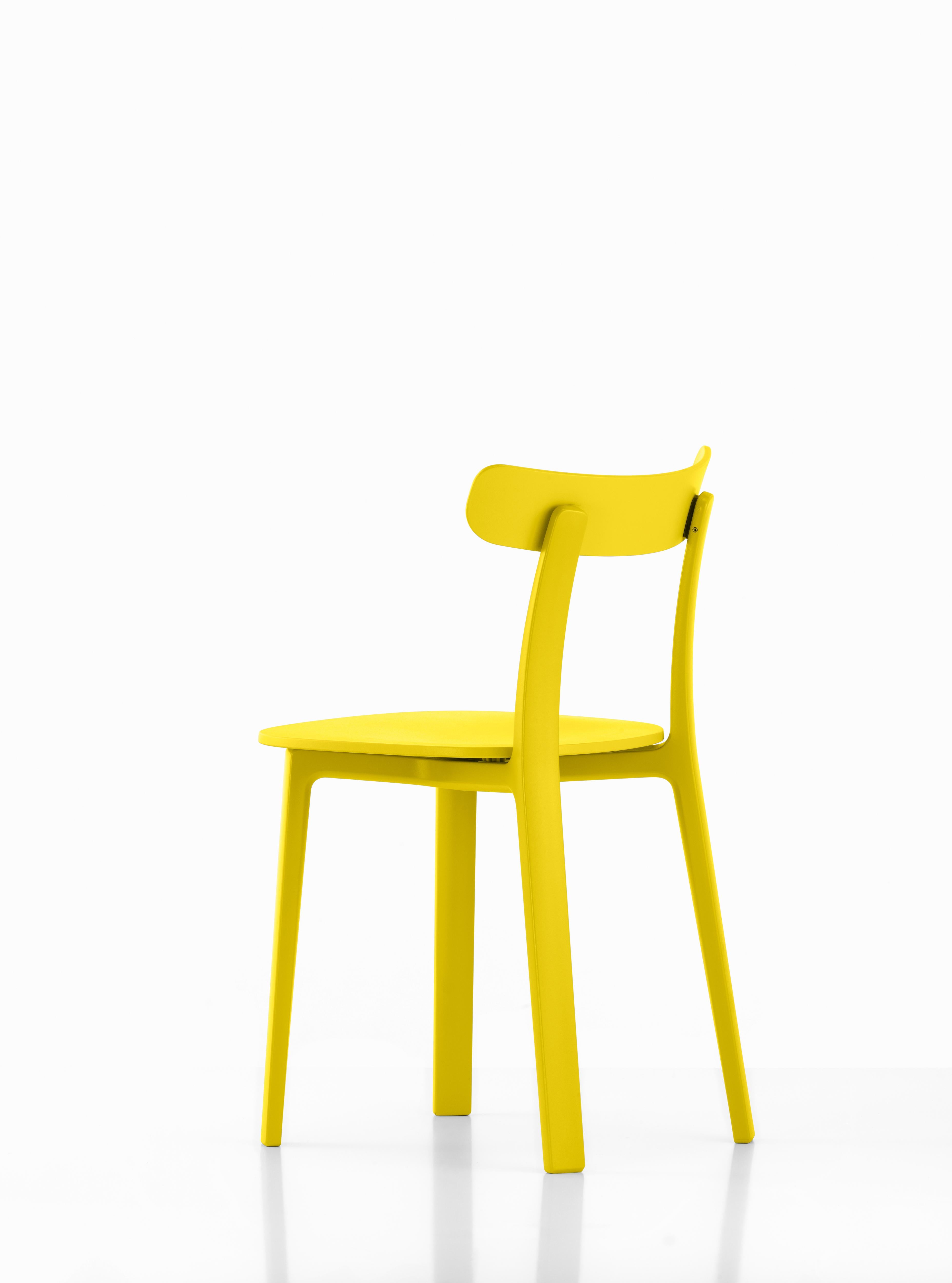 Vitra All Plastic Chair in Buttercup Two Tone by Jasper Morrison (Schweizerisch) im Angebot