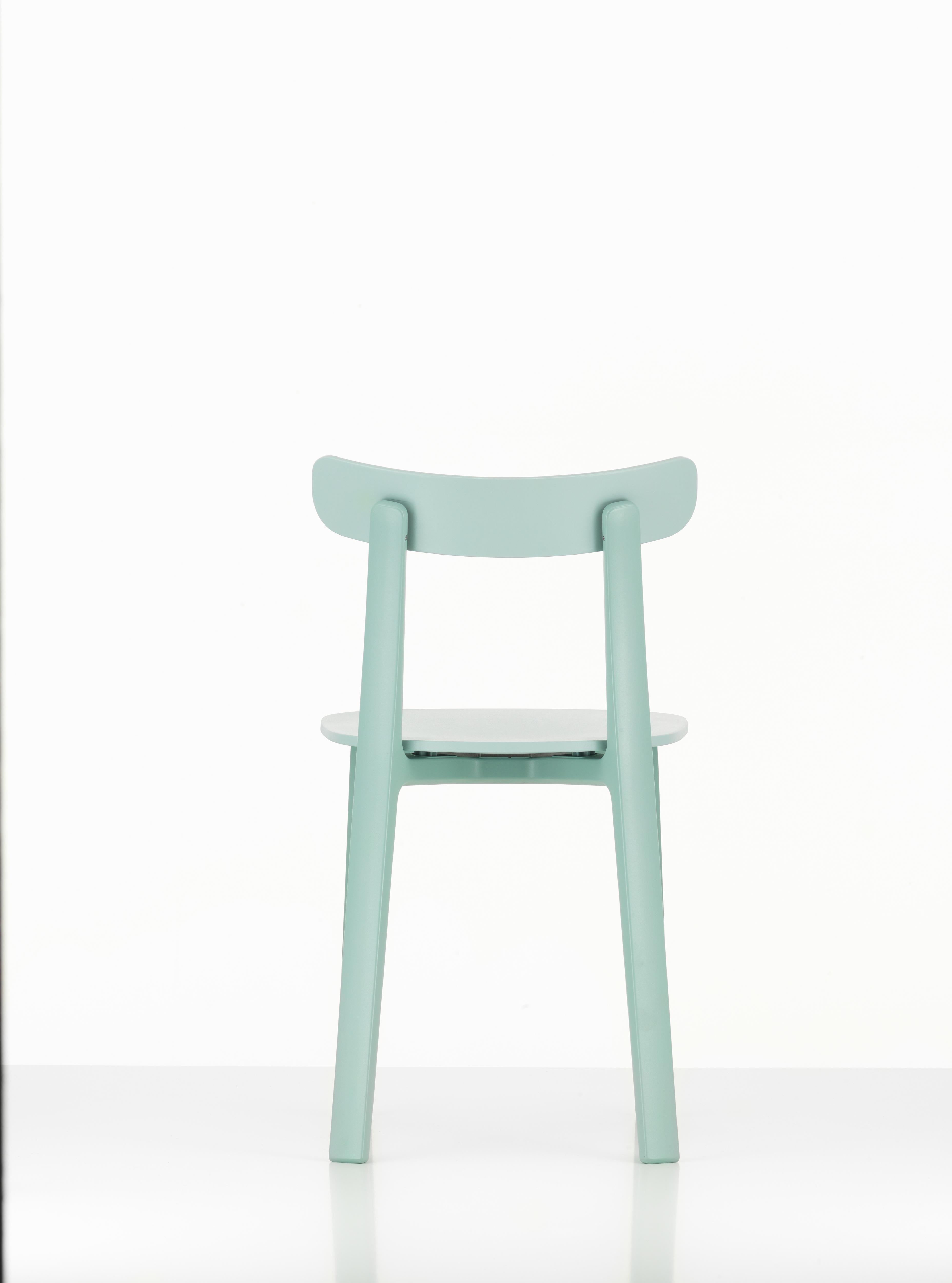 Vitra All Plastic Chair in Ice Grey Two-Tone by Jasper Morrison (Schweizerisch) im Angebot