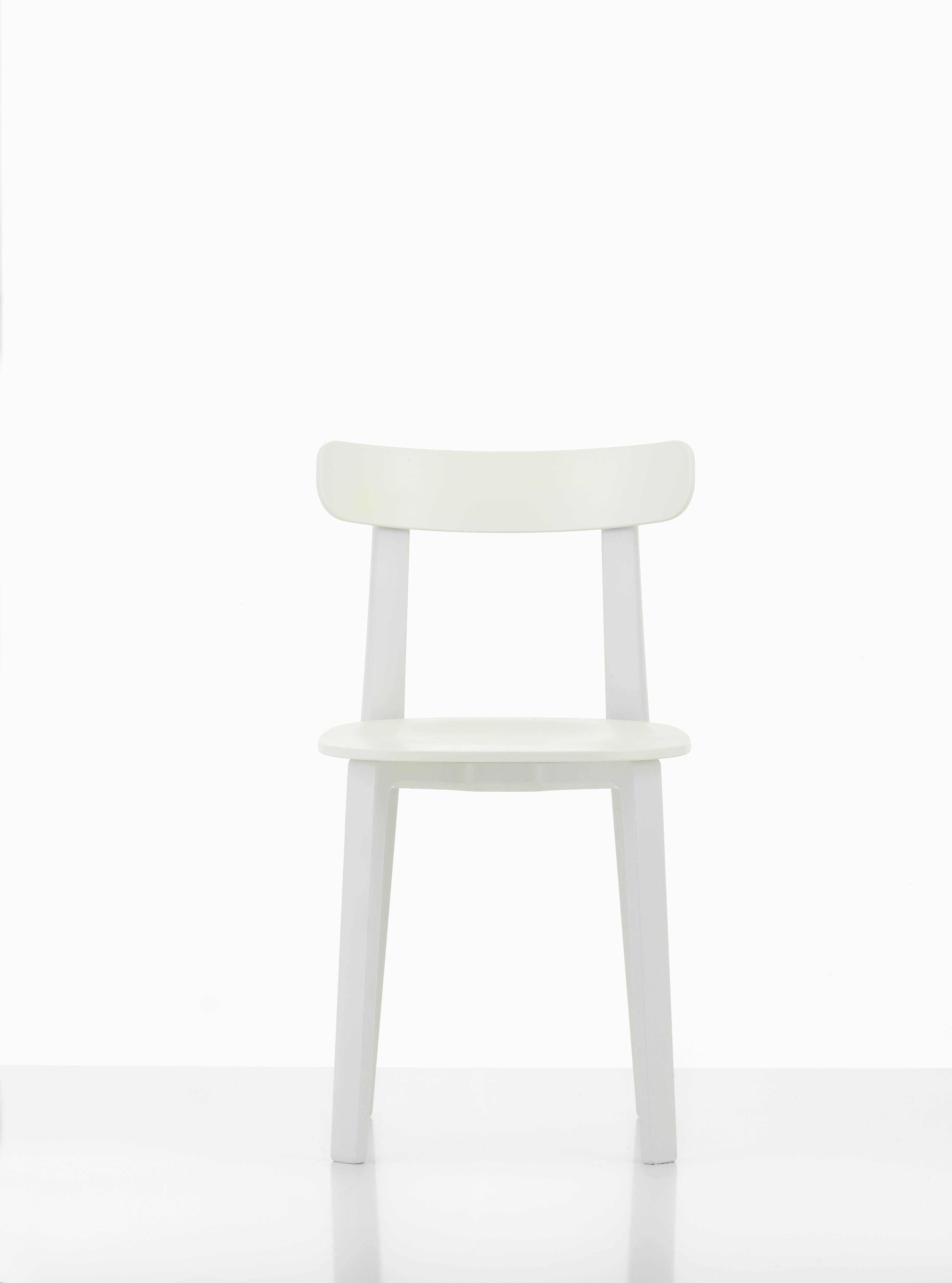 These products are only available in the United States.

 At first glance, the all plastic chair is reminiscent of the simple, Classic wooden chairs that have been familiar in Europe for many decades. Utilizing a new material, the chair represents a