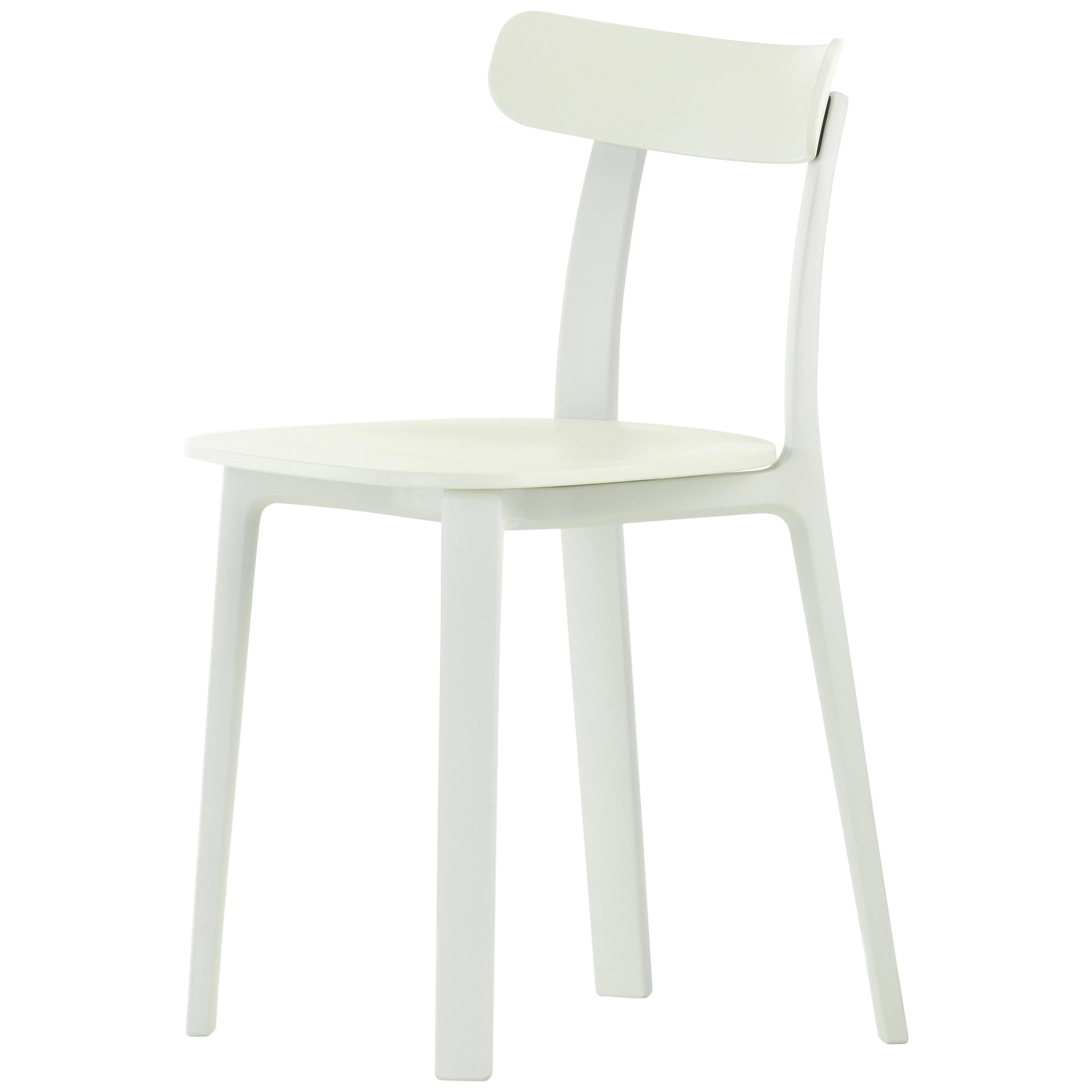 Vitra All Plastic Chair in White Two-Tone by Jasper Morrison im Angebot