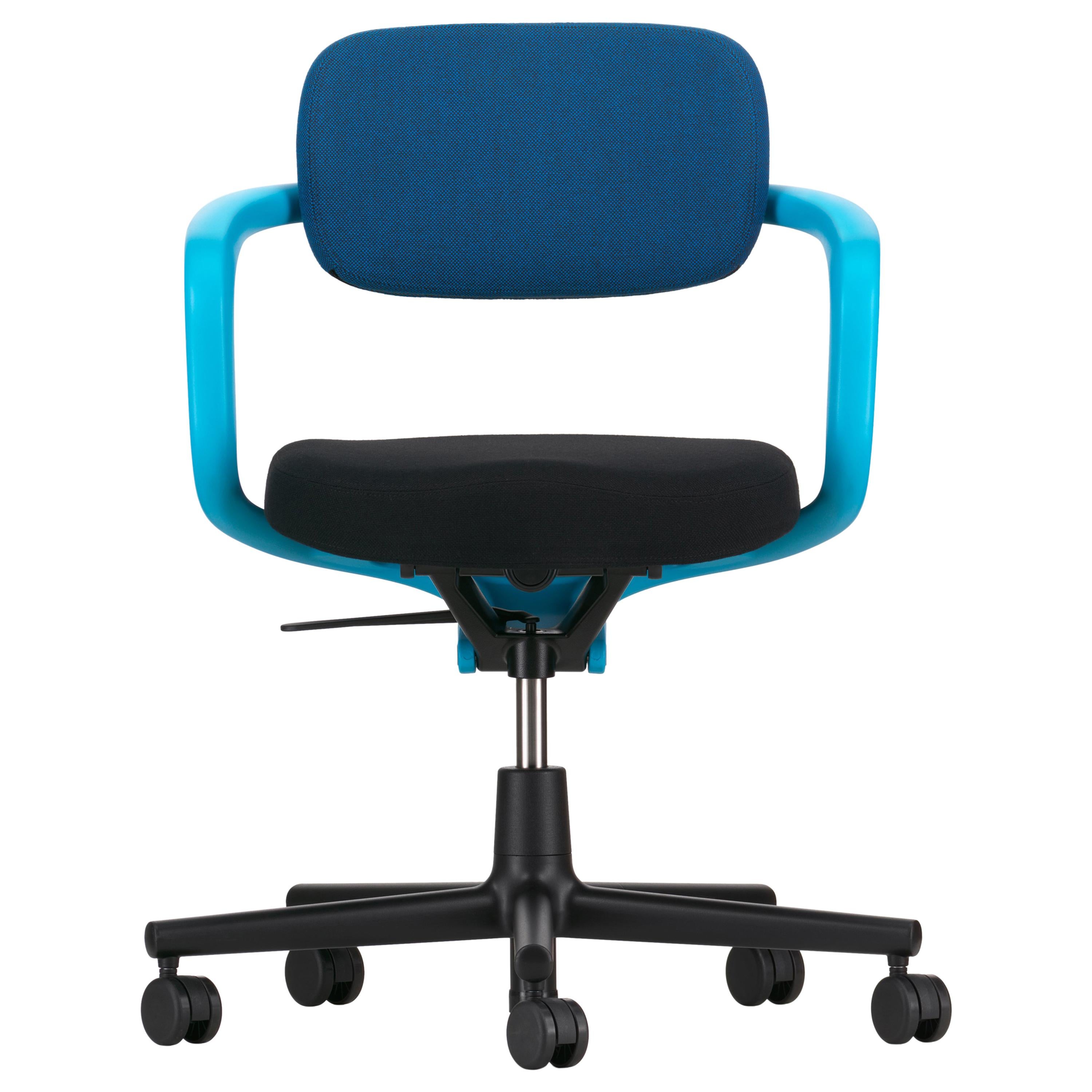Vitra Allstar Chair in Blue & Moor Brown and Nero Hopsak by Konstantin Grcic For Sale