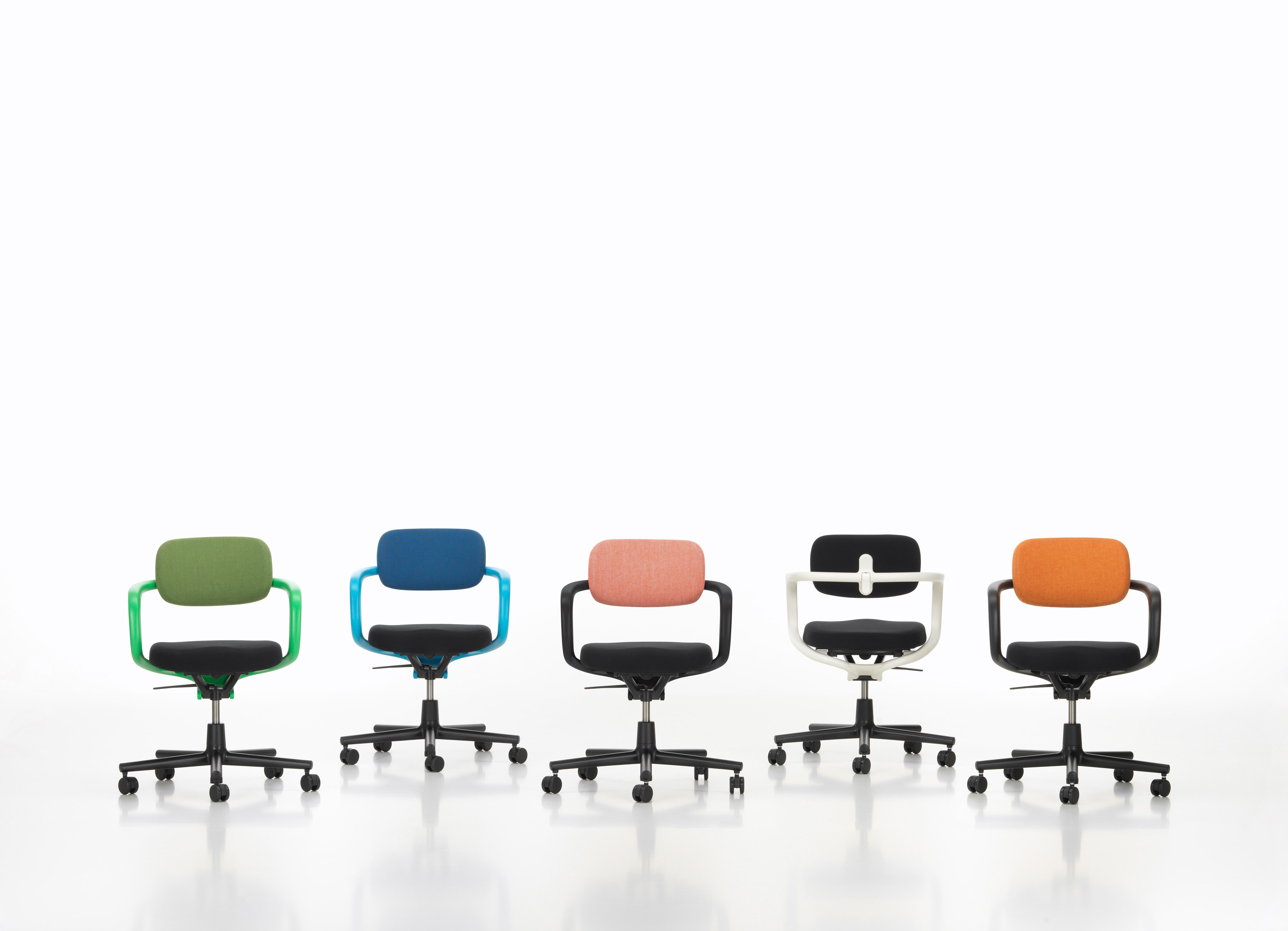 These items are only available in the United States.

The Allstar chair defines conventional categorizations: is it a chair for office workplaces or the home office? What period is it from? Does it fulfill specific functions? What is it made of? In