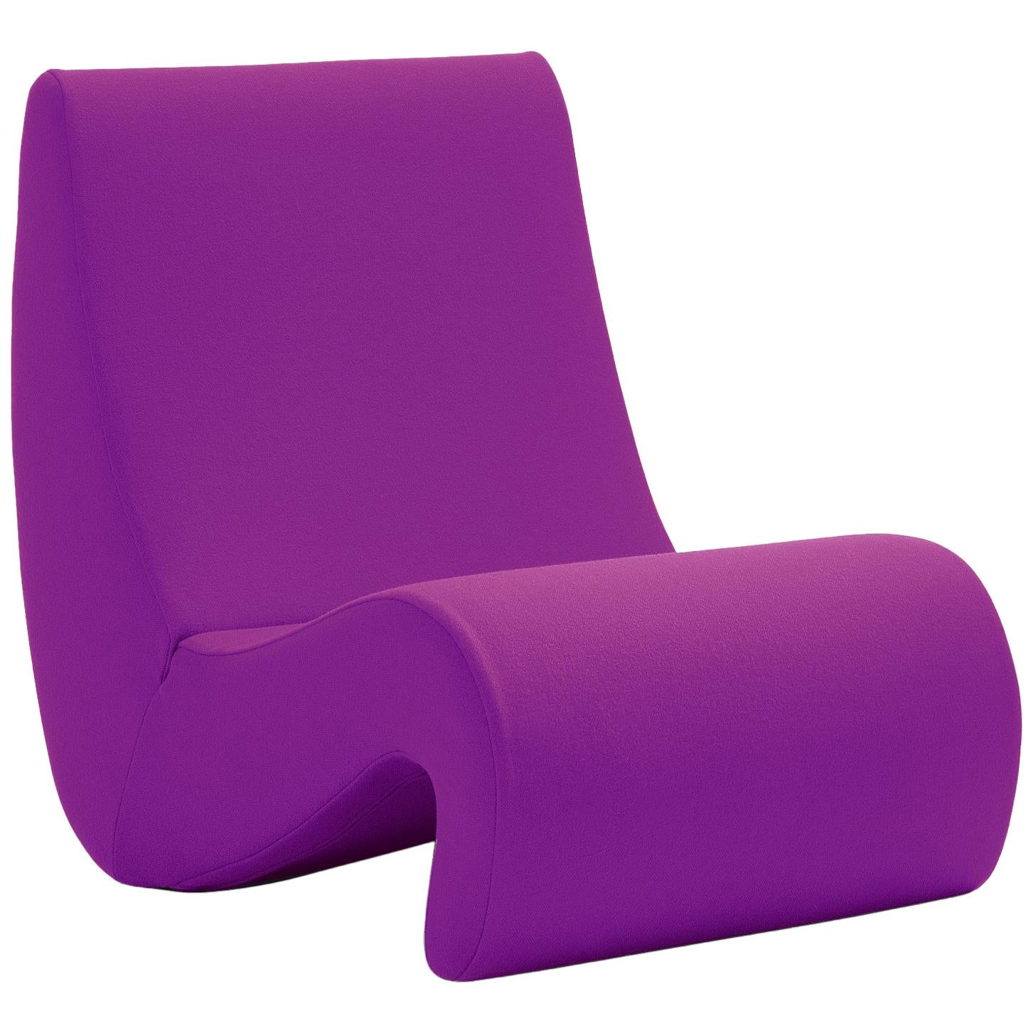 Vitra Amoebe Chair in Hibiscus by Verner Panton For Sale