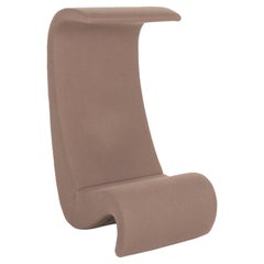 Vitra Amoebe Fabric Armchair Brown