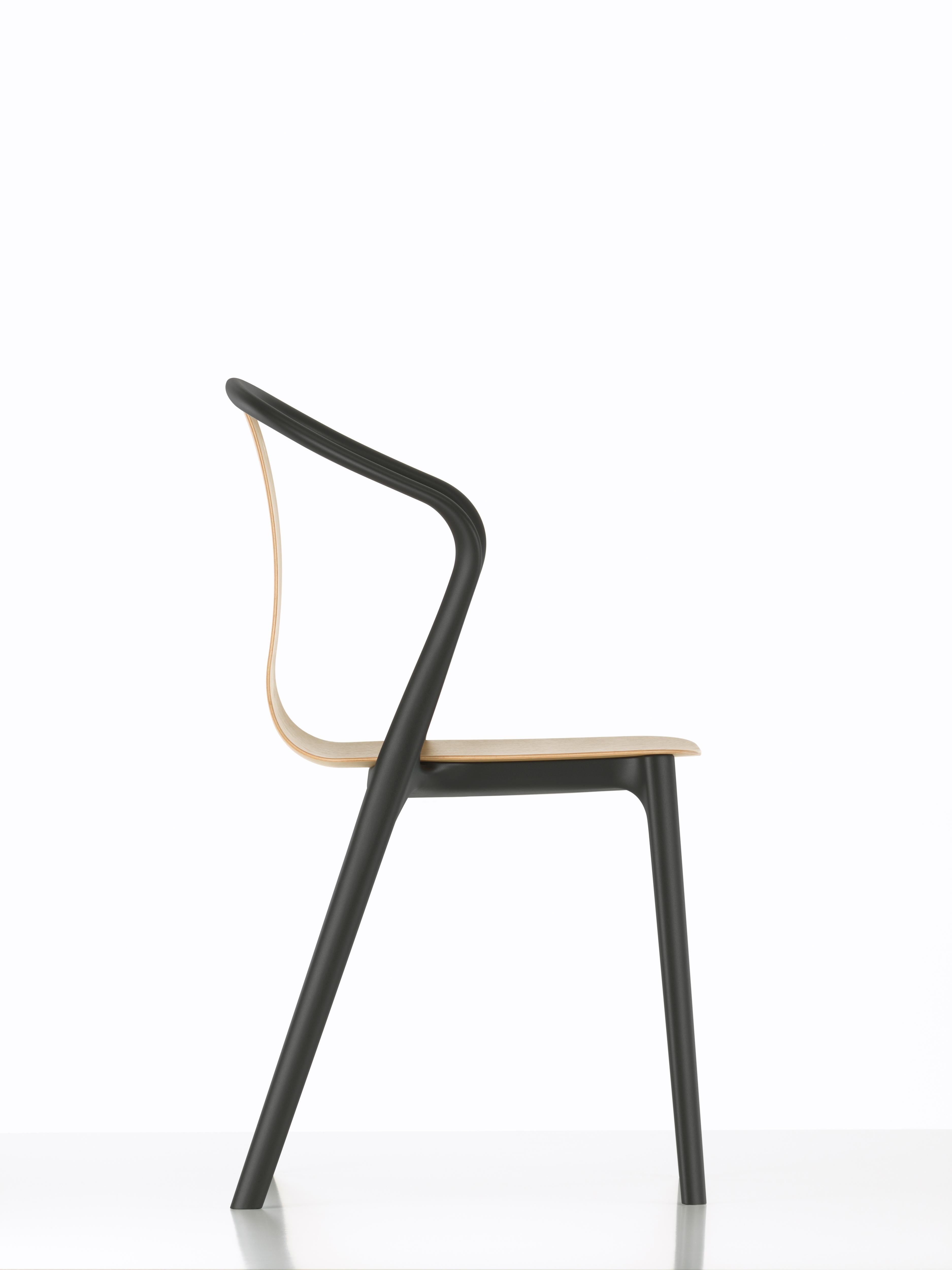 These products are only available in the United States.

Belleville is the name of the vibrant Paris neighborhood where the designers Ronan and Erwan Bouroullec have their studio. Visual references for the Belleville armchair can be found in the