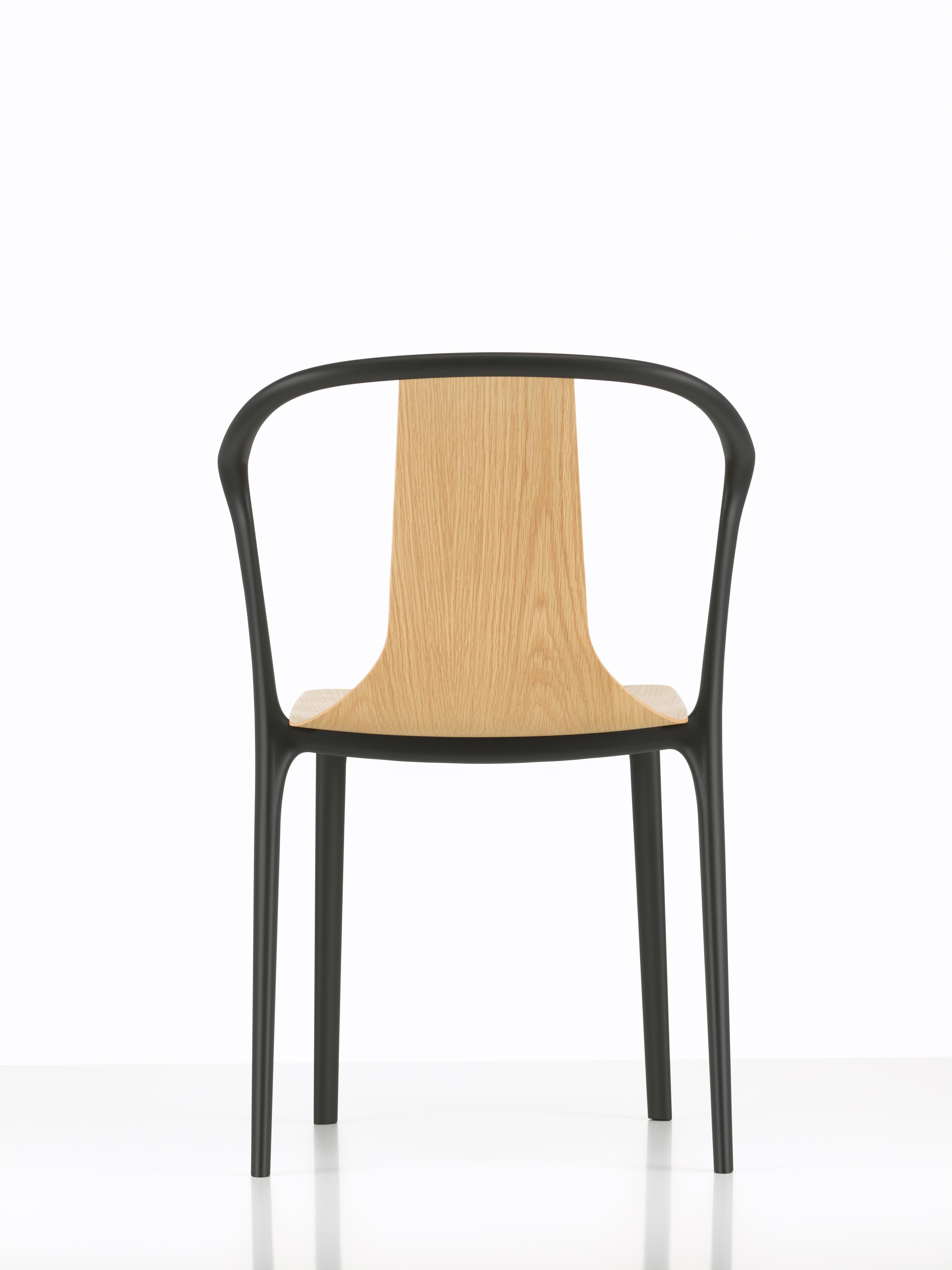 Modern Vitra Belleville Armchair in Natural Oak by Ronan & Erwan Bouroullec For Sale