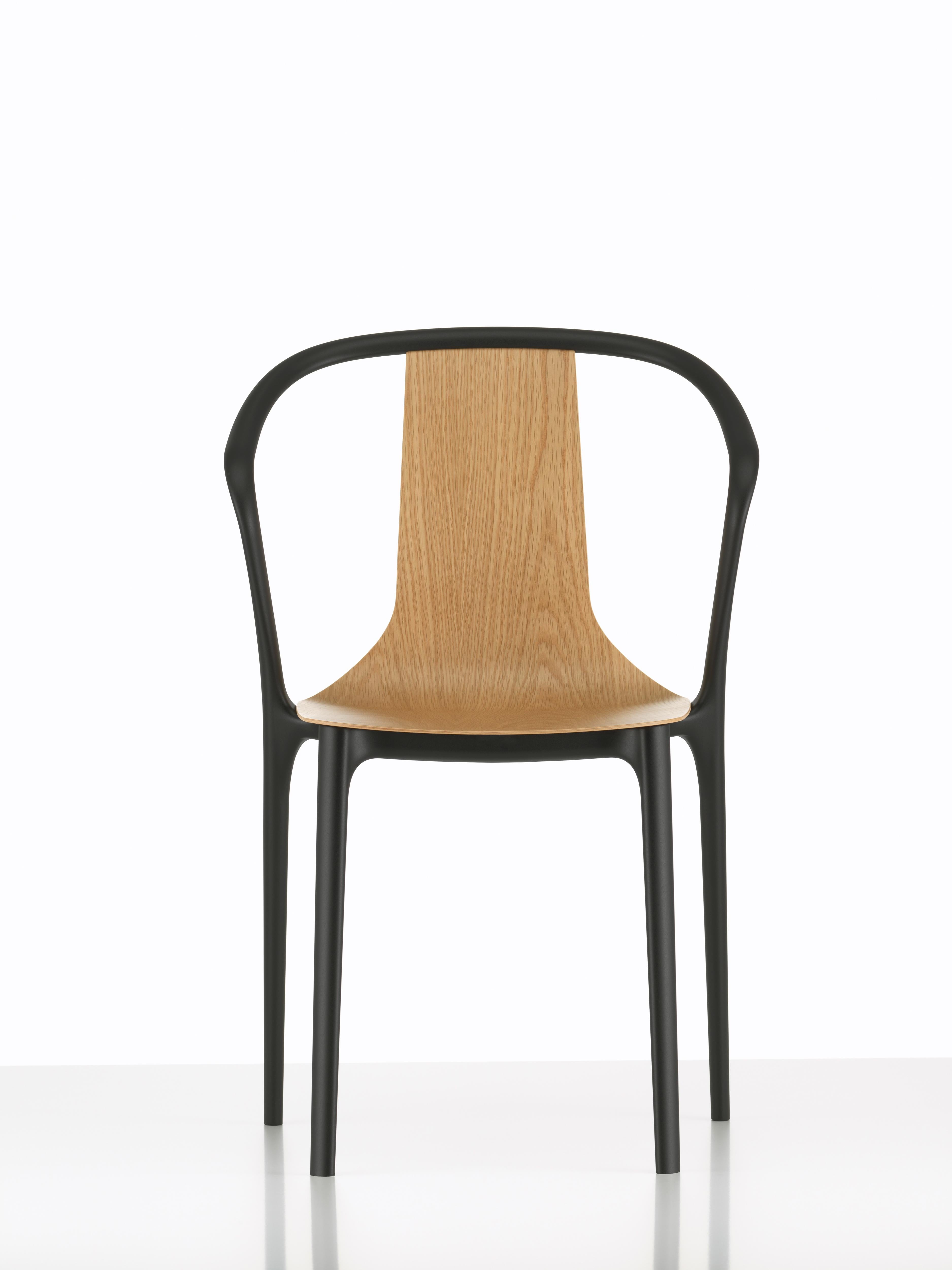 Vitra Belleville Armchair in Natural Oak by Ronan & Erwan Bouroullec In New Condition For Sale In New York, NY