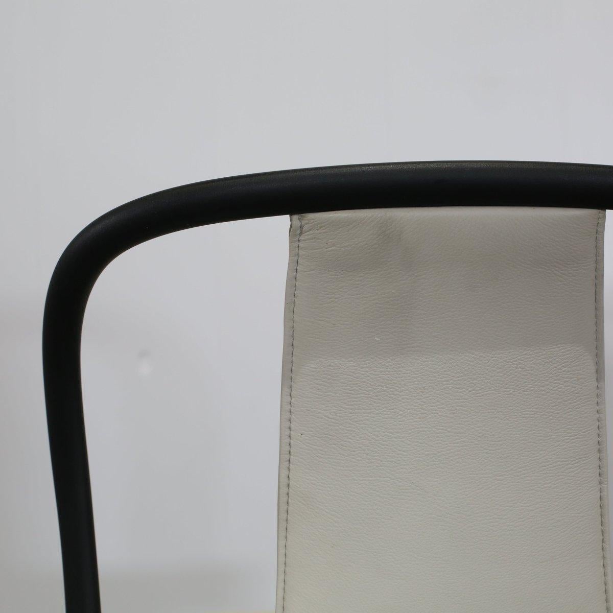 Vitra Belleville Leather Chairs by Ronan & Erwan Bouroullec, Set of Two For Sale 2