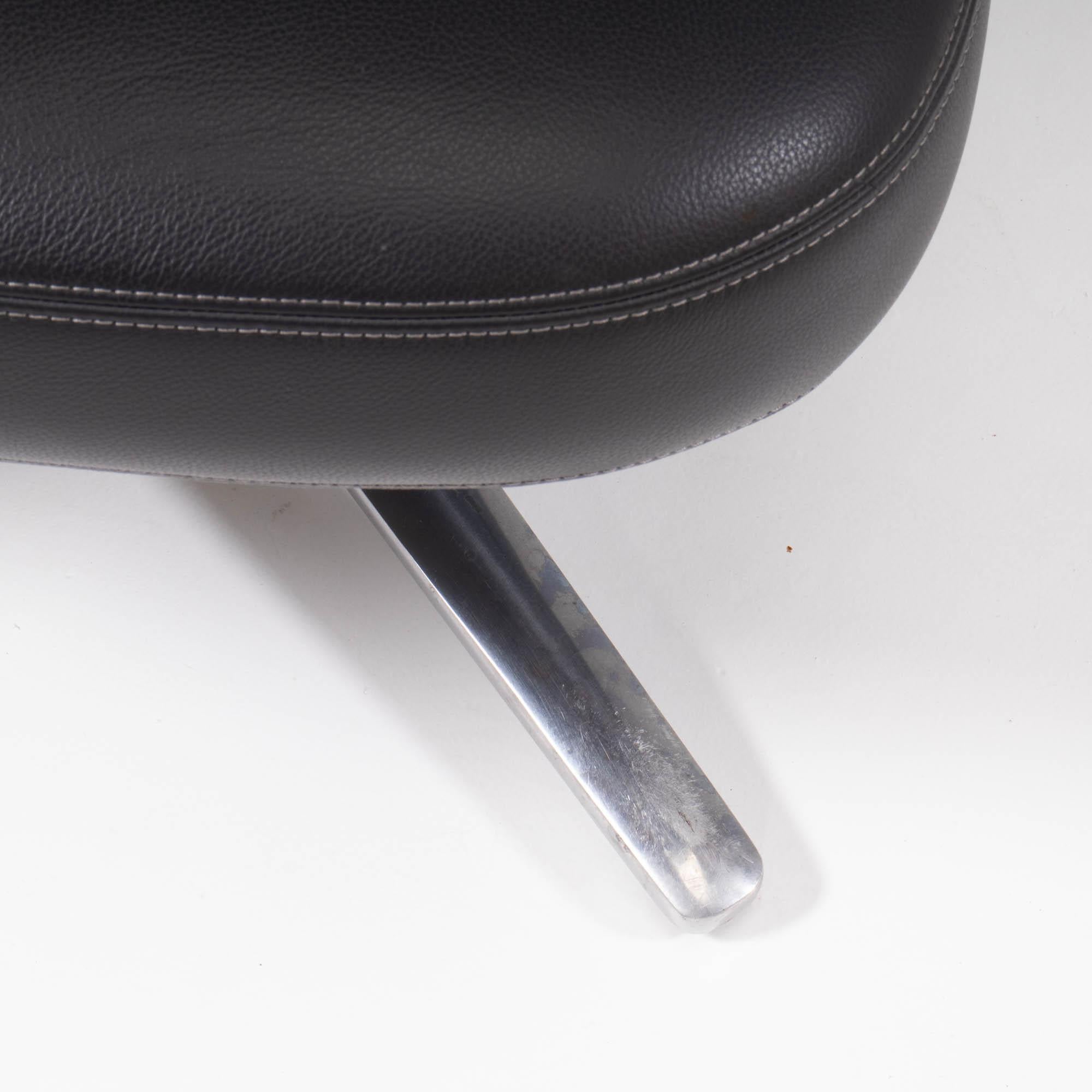 Vitra by Antonio Citterio Petit Repos Leather Chair 3