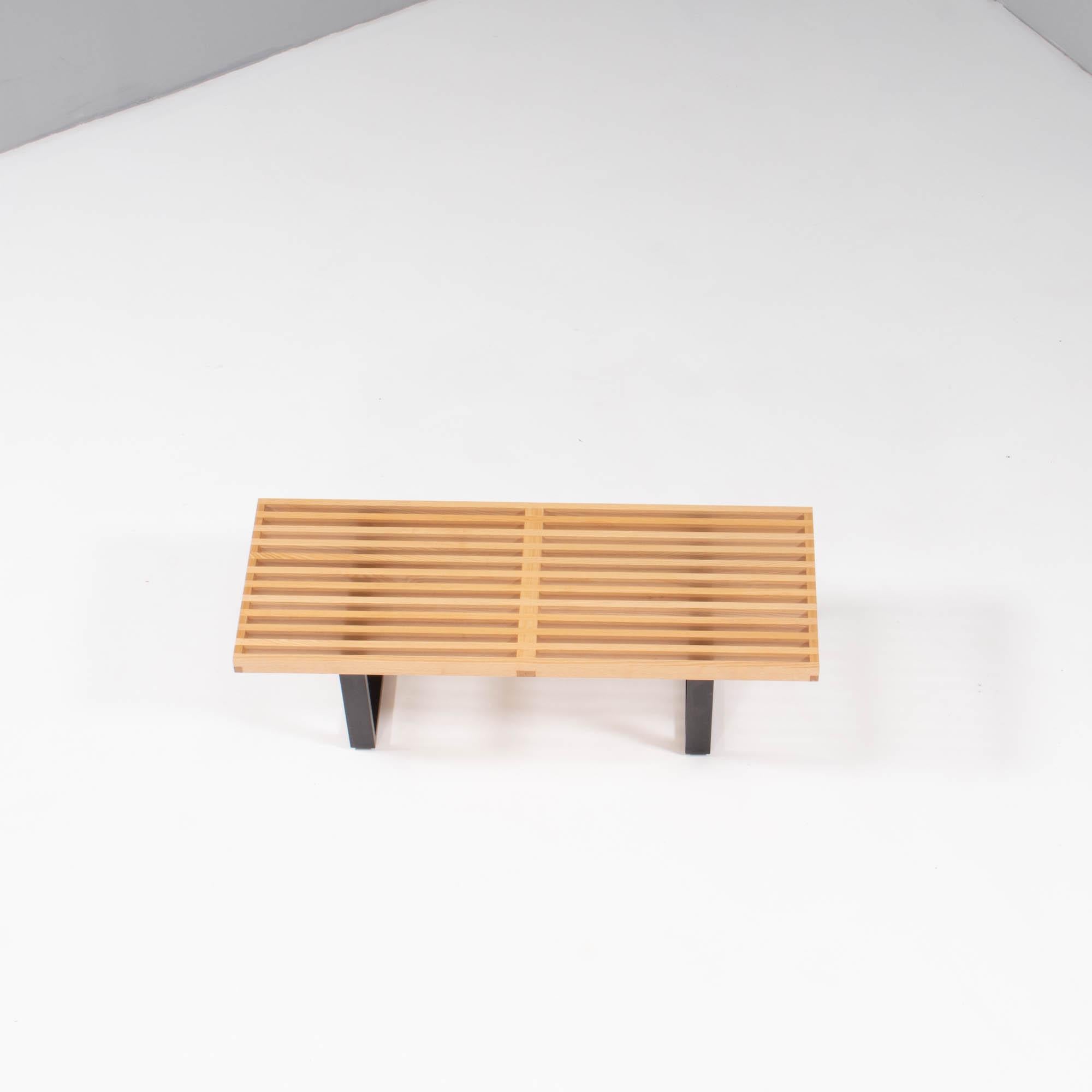 Ash Vitra by George Nelson Platform Bench