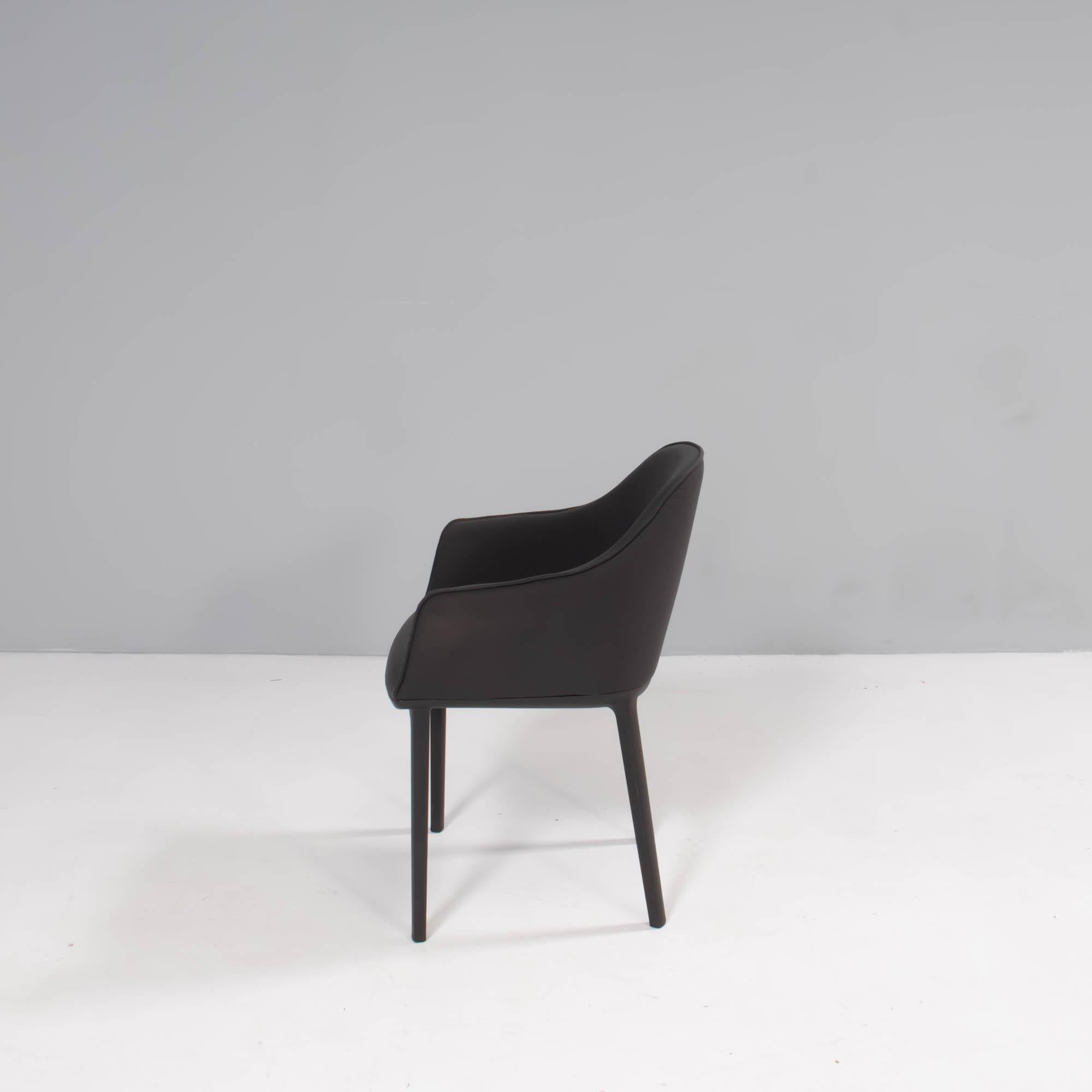 Vitra by Ronan & Erwan Bouroullec Softshell Black Dining Chairs, Set of 6 1