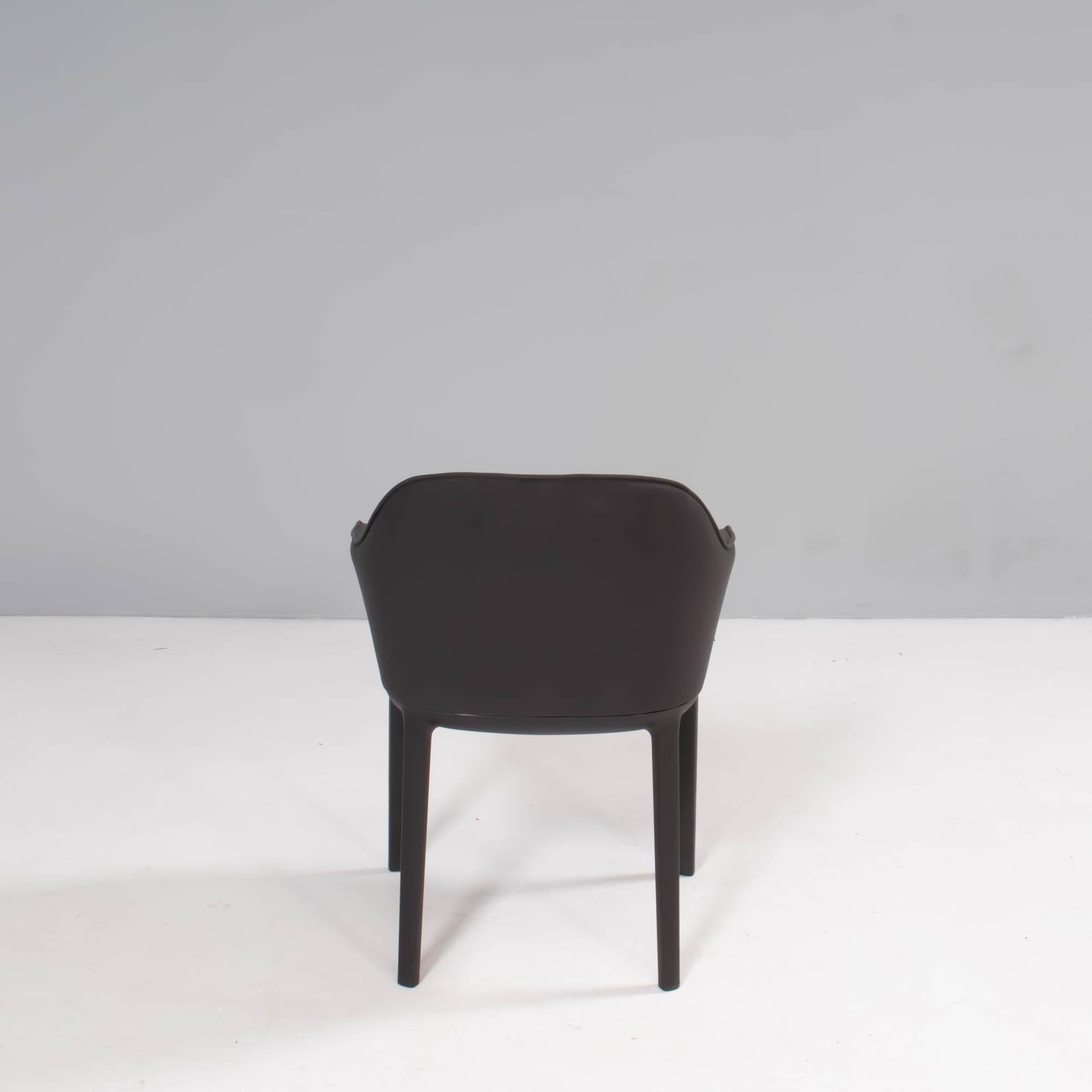 Vitra by Ronan & Erwan Bouroullec Softshell Black Dining Chairs, Set of 6 3