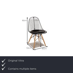Vitra Chair Metal Chair Set Black