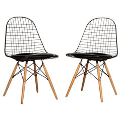 Vitra Chair Metal Chair Set Black
