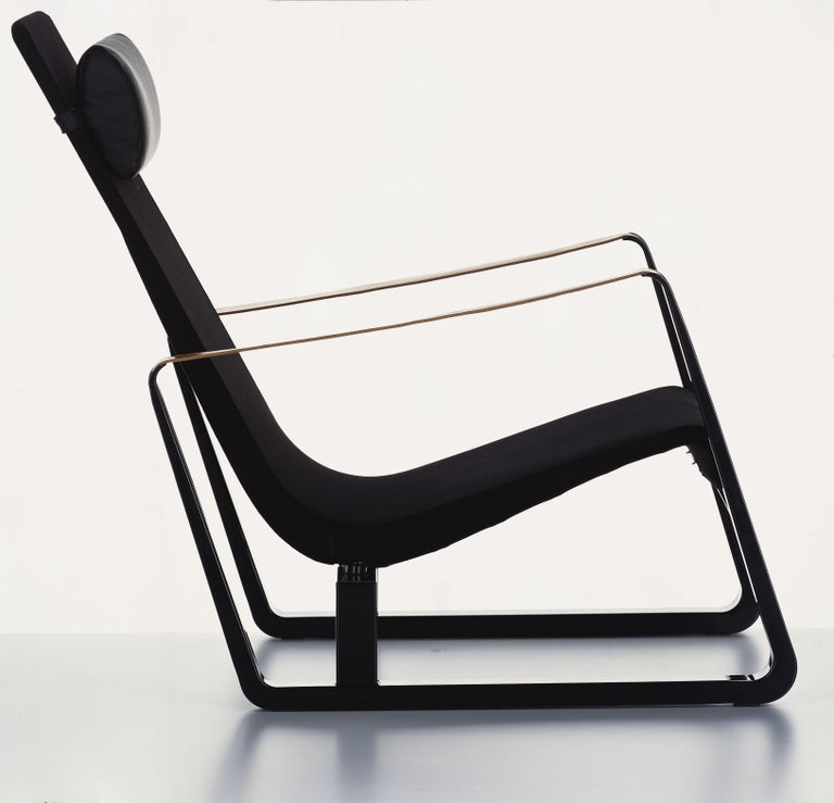 Vitra Cité Armchair in Black Upholstery by Jean Prouvé For Sale at 1stdibs