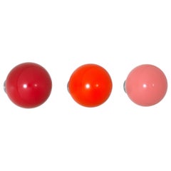 Vitra Coat Dots Set of 3 in Shades of Red by Hella Jongerius
