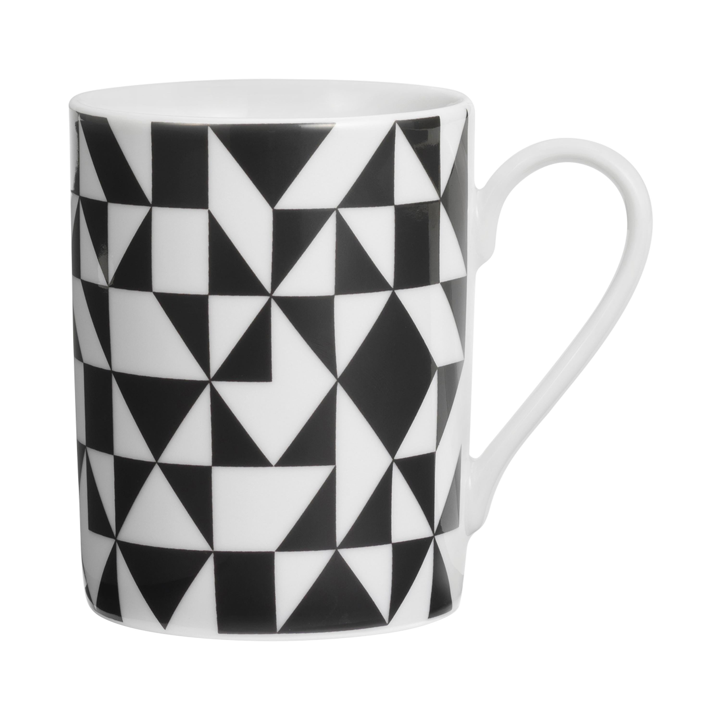 Limited Edition Vitra Coffee Mug in Geometric A Pattern by Alexander Girard For Sale