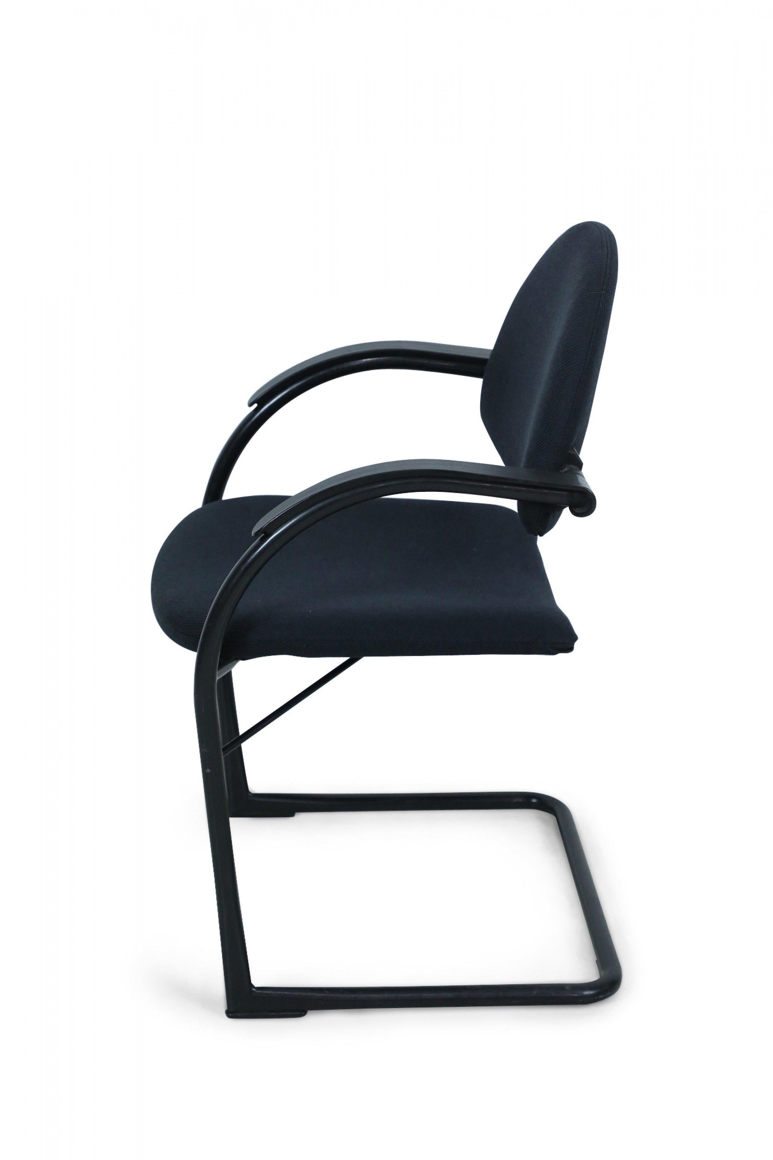 Vitra Contemporary Black/Nero Profile Office Armchair For Sale 1