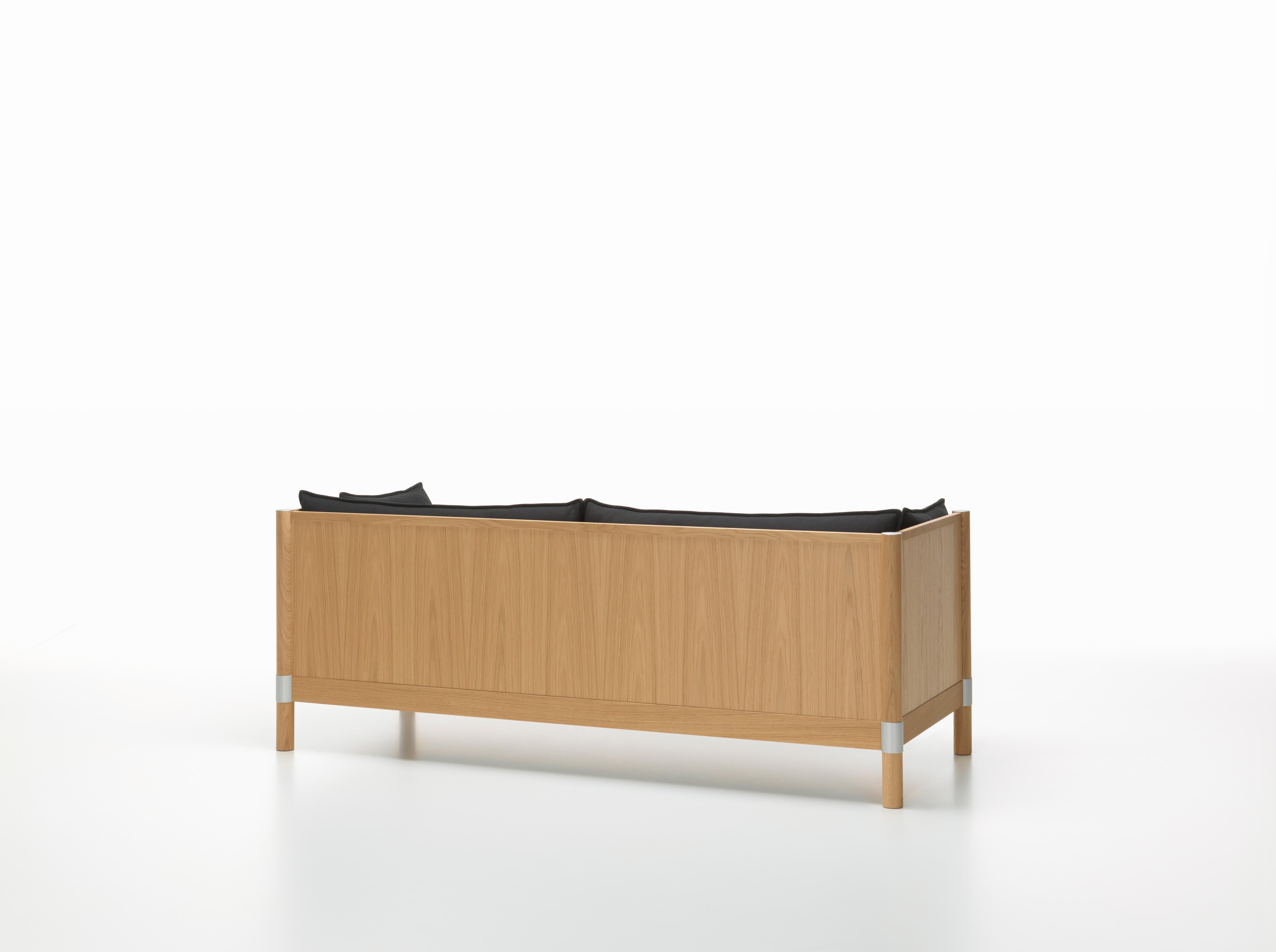 Vitra Cyl Wood Sofa in Cream & Sierra Grey Plano by Ronan & Erwan Bouroullec (Moderne) im Angebot