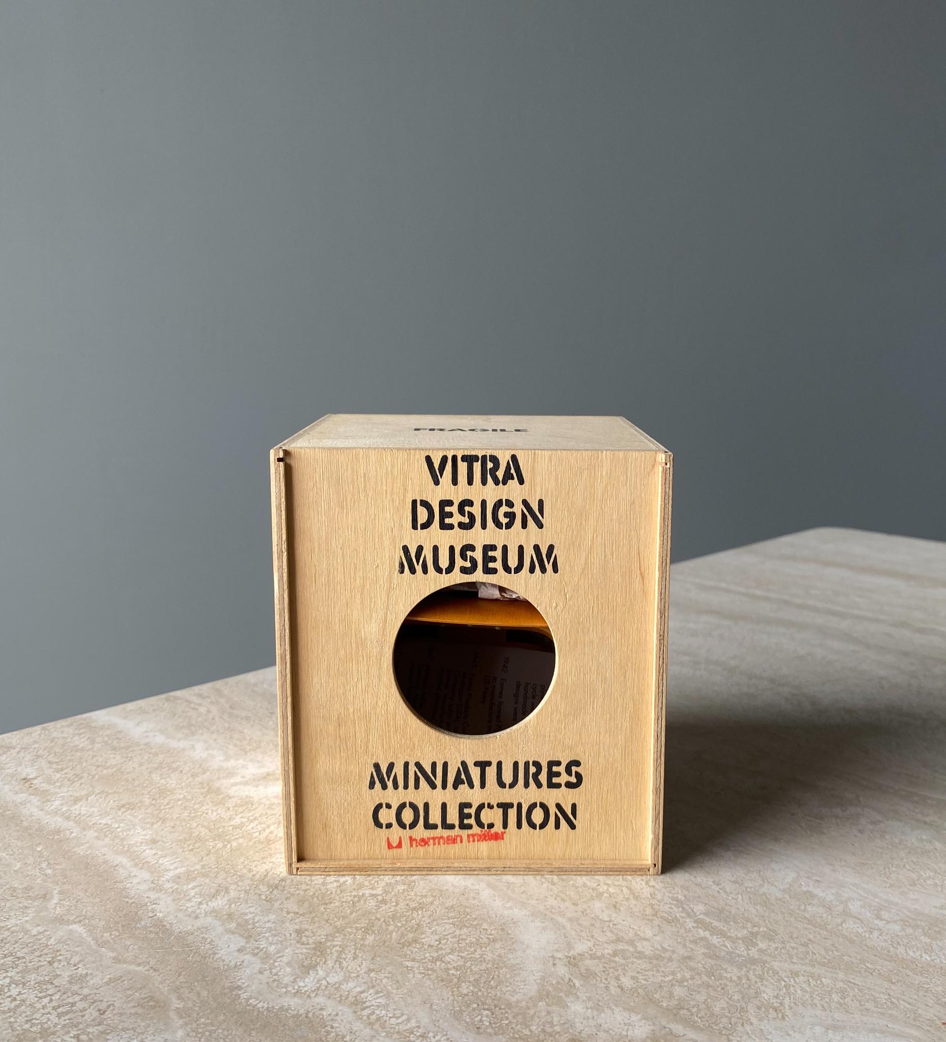 Vitra Design Museum Miniature LCW By Charles And Ray Eames For Sale 1