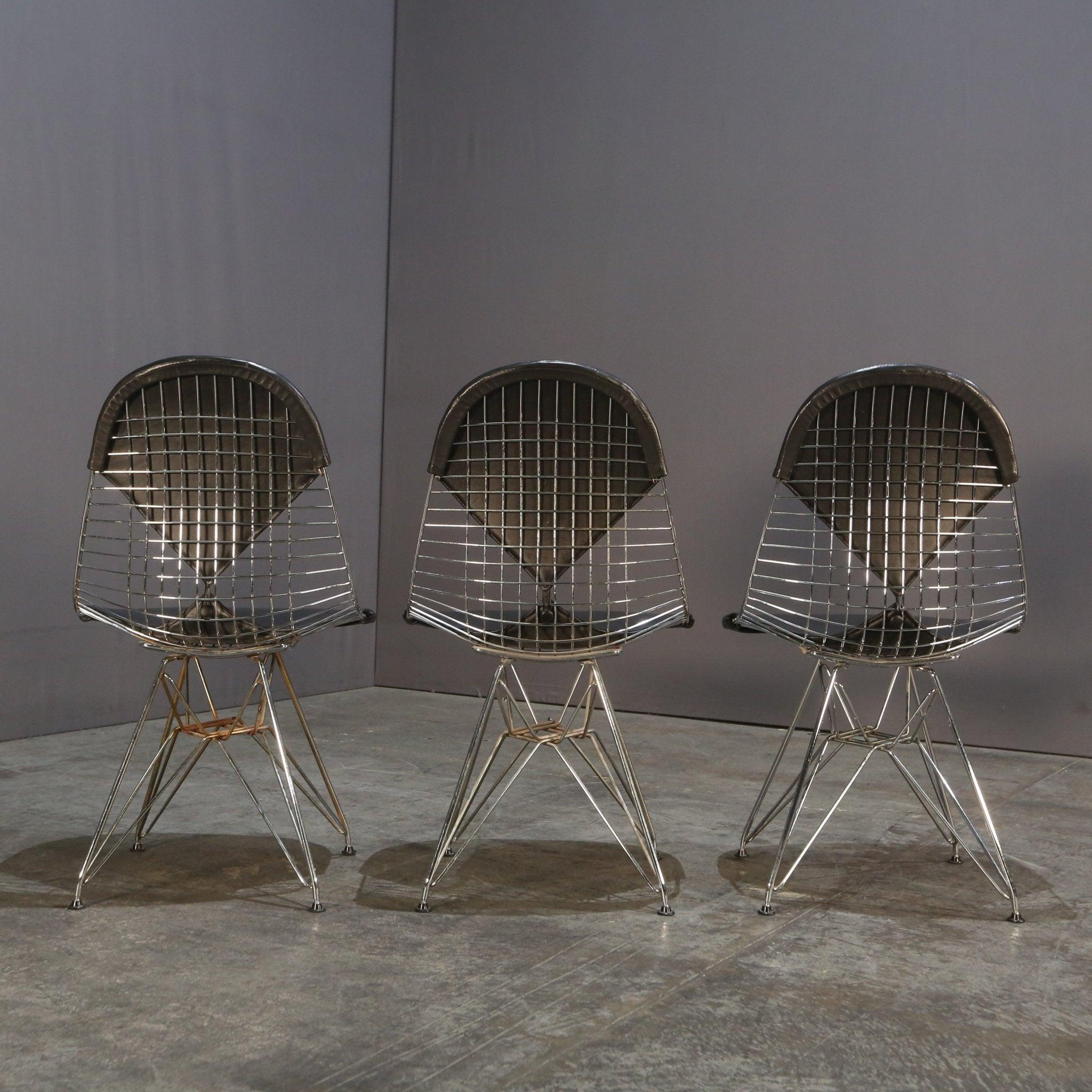 Swiss Vitra DKR2 Wire Chair by Charles & Ray Eames