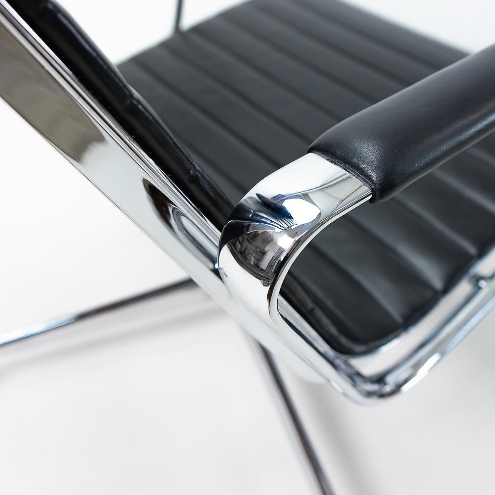 Vitra Eames Alu Group Lounge Set, EA124, EA125, 1980s 2