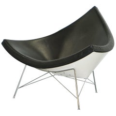 Vitra Eames Coconut Easy Chair in Premium Leather Art Modern Cool
