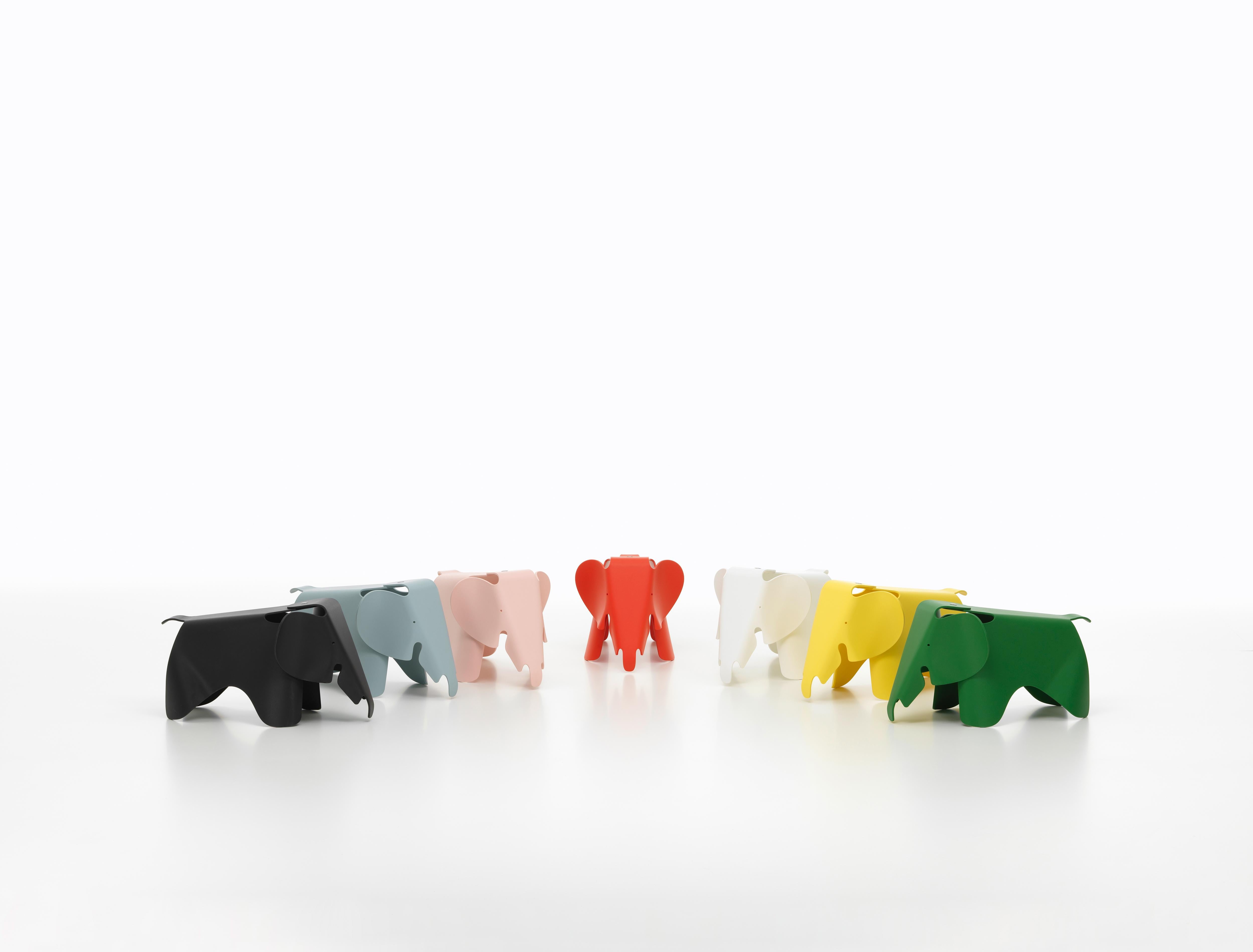 Plastic Vitra Eames Elephant in Buttercup by Charles & Ray Eames For Sale