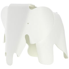 Vitra White Eames Elephant, Charles & Ray Eames, 1stdibs Gallery Showroom Sample