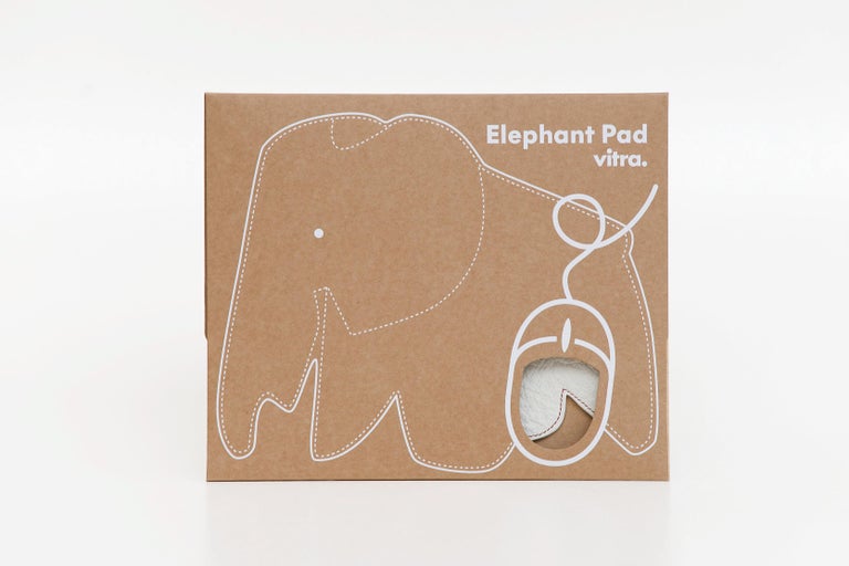 Vitra Elephant Mouse Pad in Black Leather by Hella Jongerius For Sale at  1stDibs | vitra mouse pad, vitra elephant pad, hella elephant