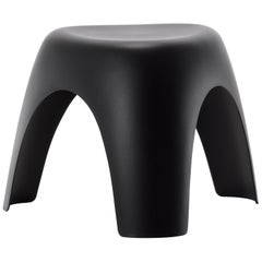 Vitra Elephant Stool in Black by Sori Yanagi