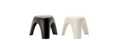 Vitra Elephant Stool in Cream by Sori Yanagi