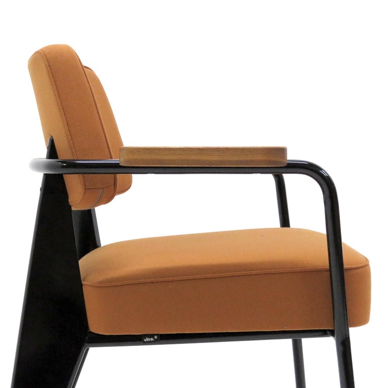 Vitra Fauteuil Direction by Jean Prouvé at 1stDibs